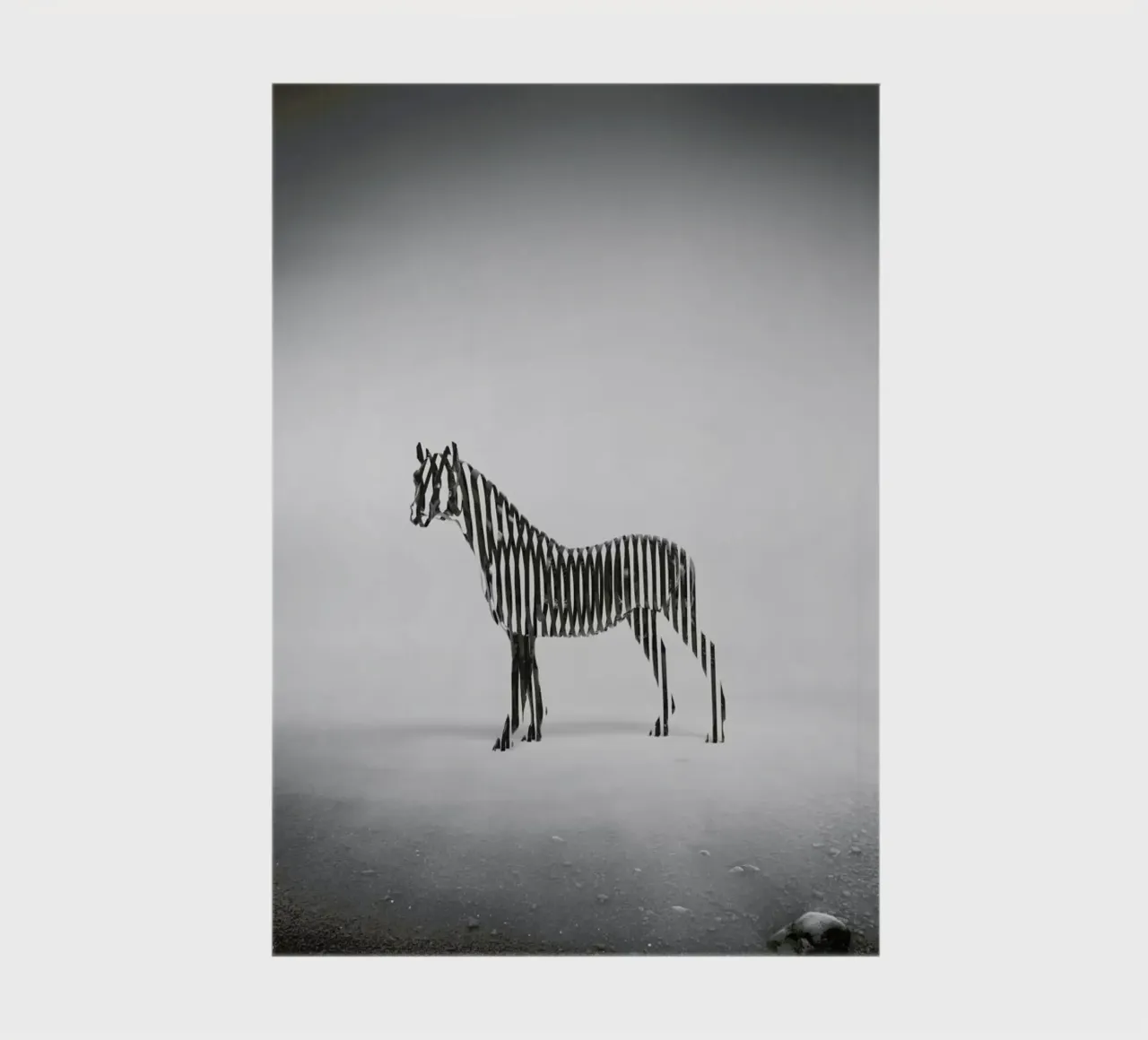 Zebra Mist notebook by Eugene Soloviev