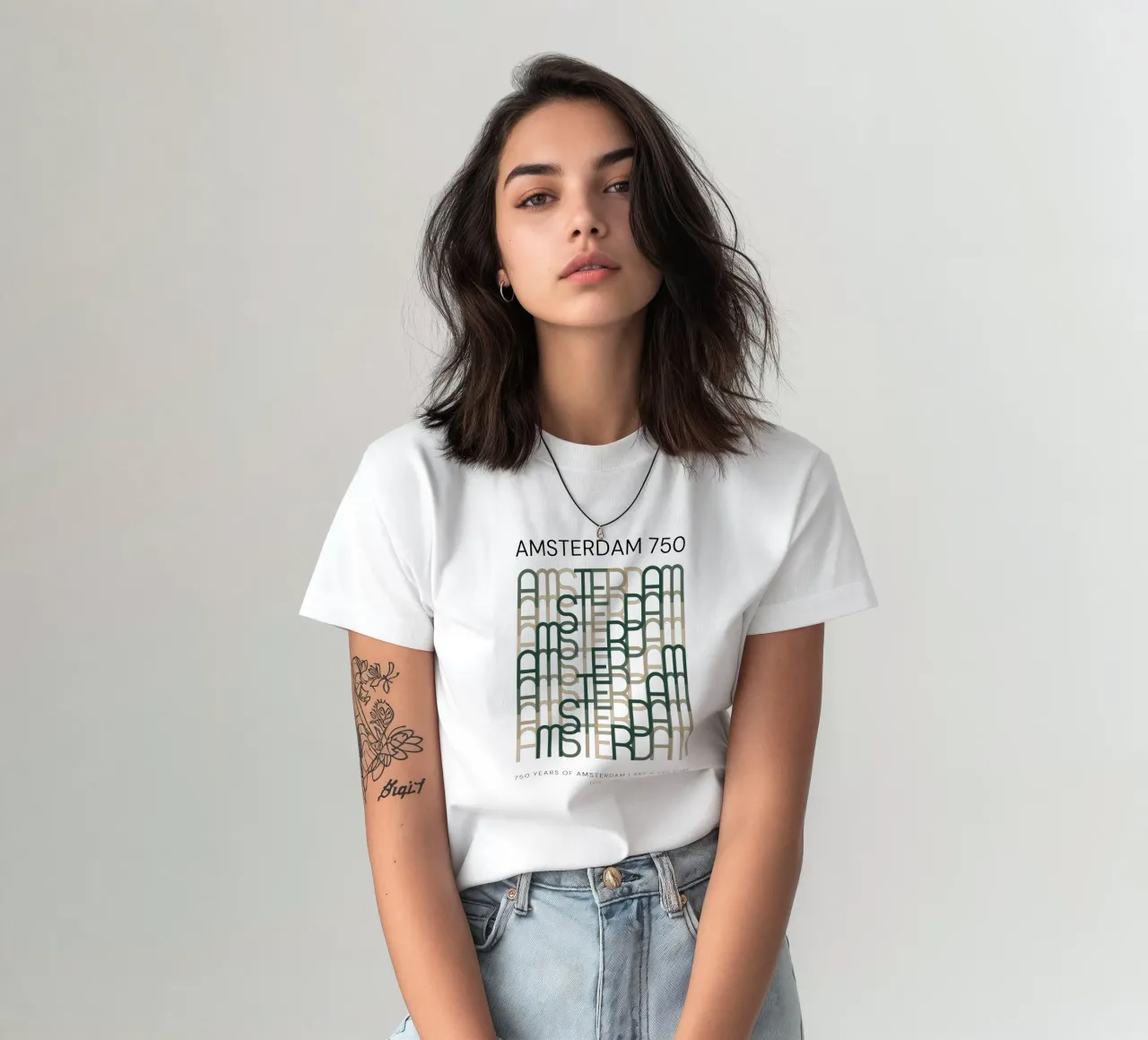 Amsterdam 750 – #3 – Botanical Edition t-shirt da Hightown Design