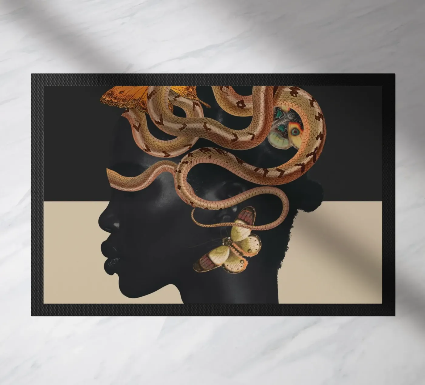 Serpente e farfalle 2 zerbino da dada22