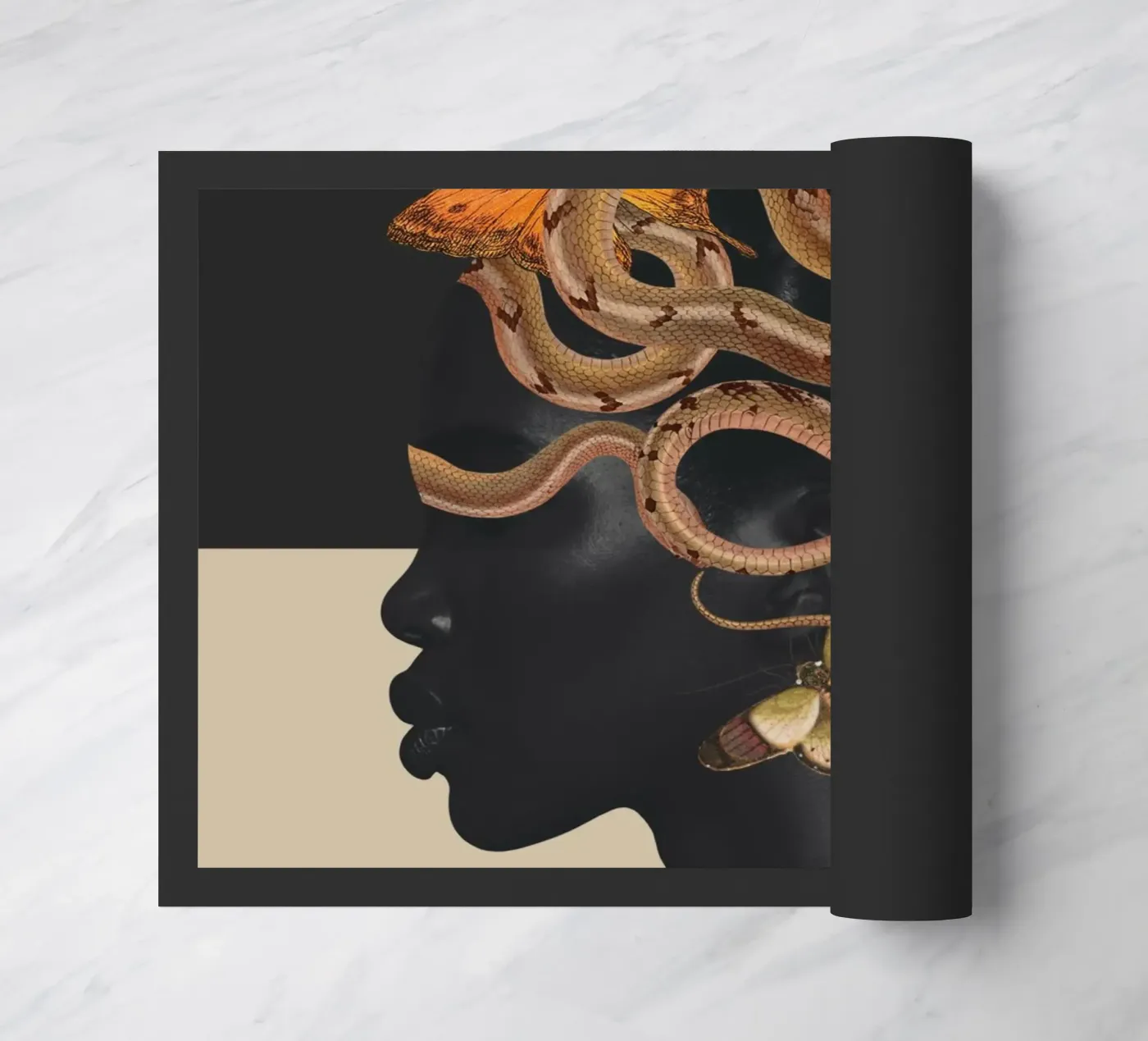 Serpente e farfalle 2 zerbino da dada22