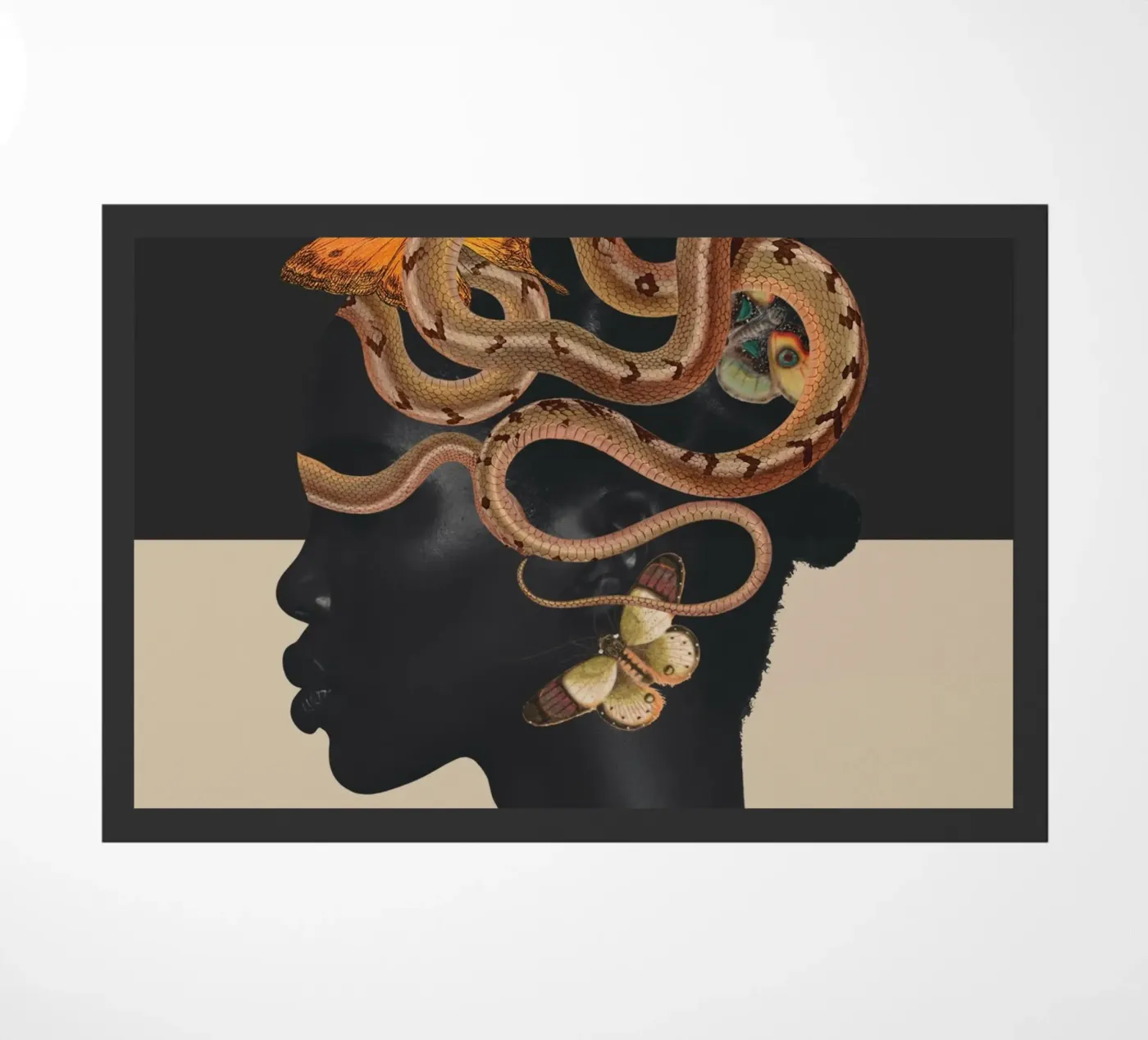 Serpente e farfalle 2 zerbino da dada22