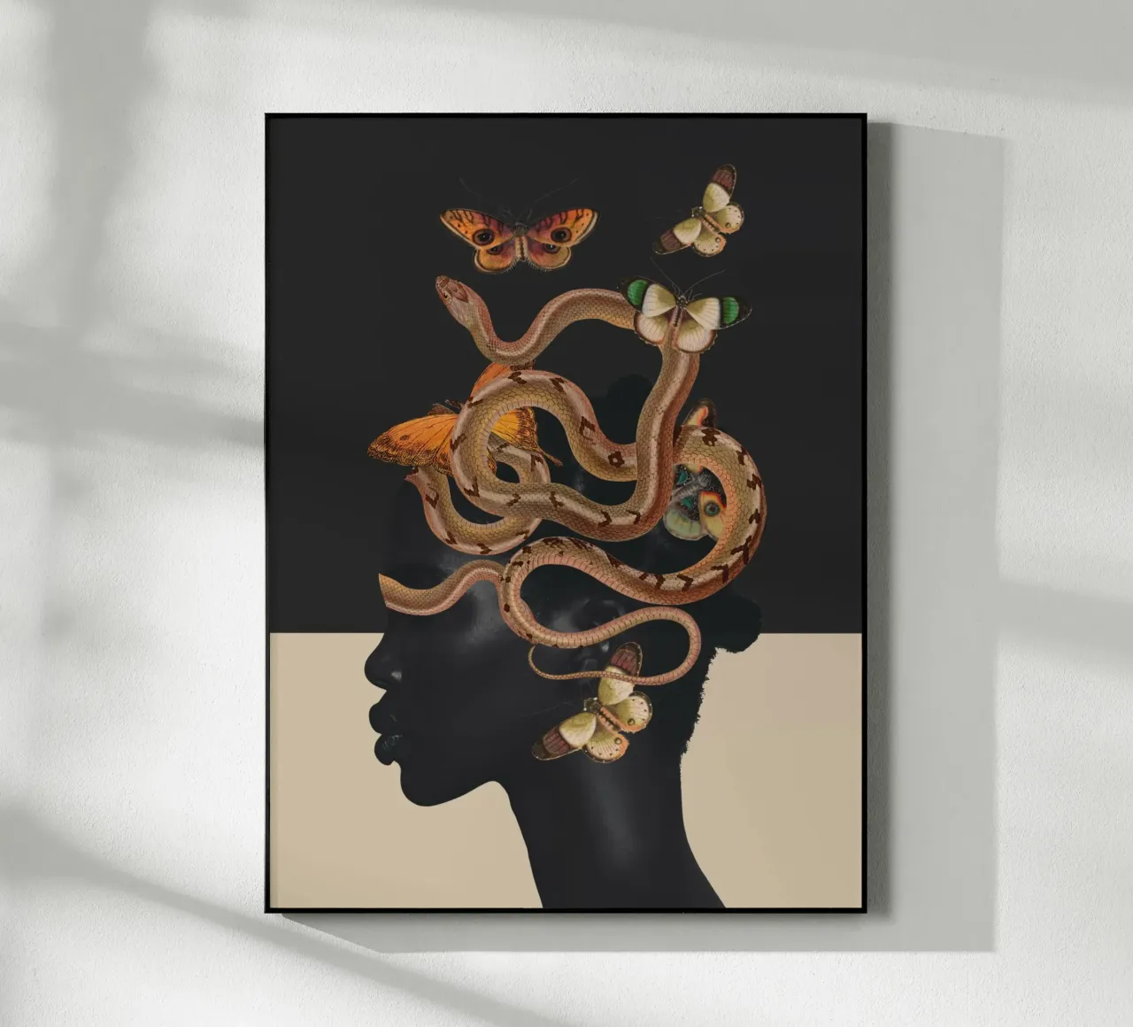 Serpente e farfalle 2 plexiglass da dada22