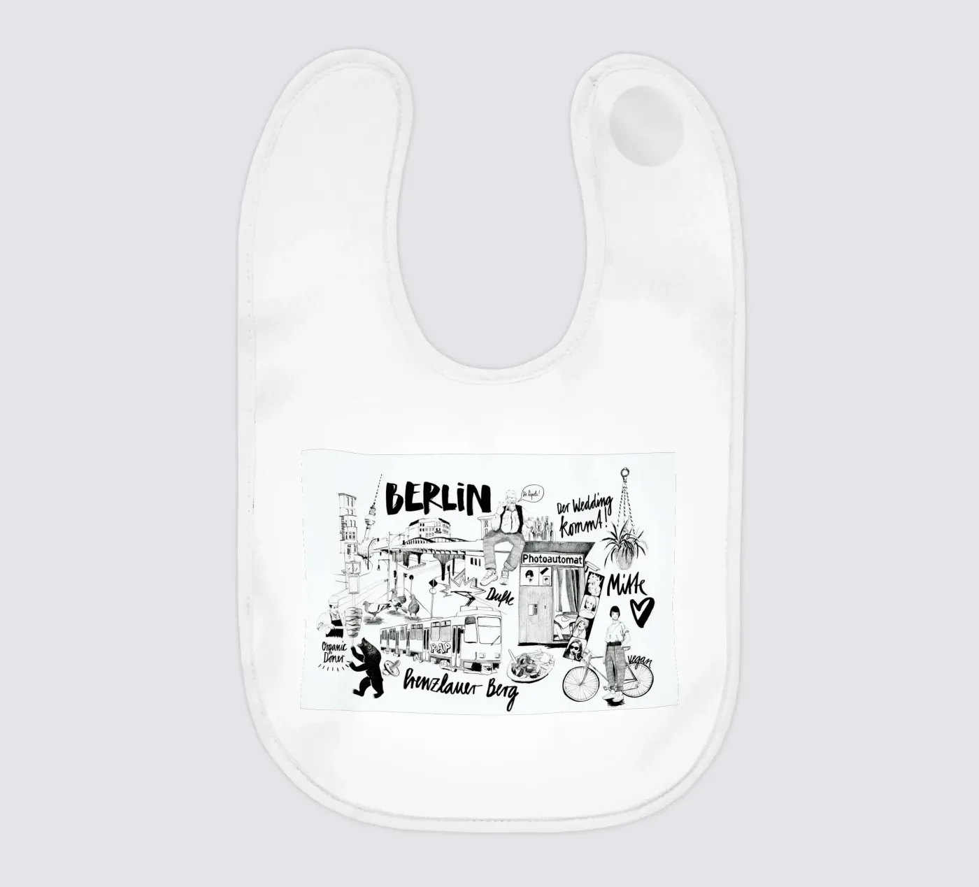 BERLIN 2 bavaglino da Ekaterina Koroleva