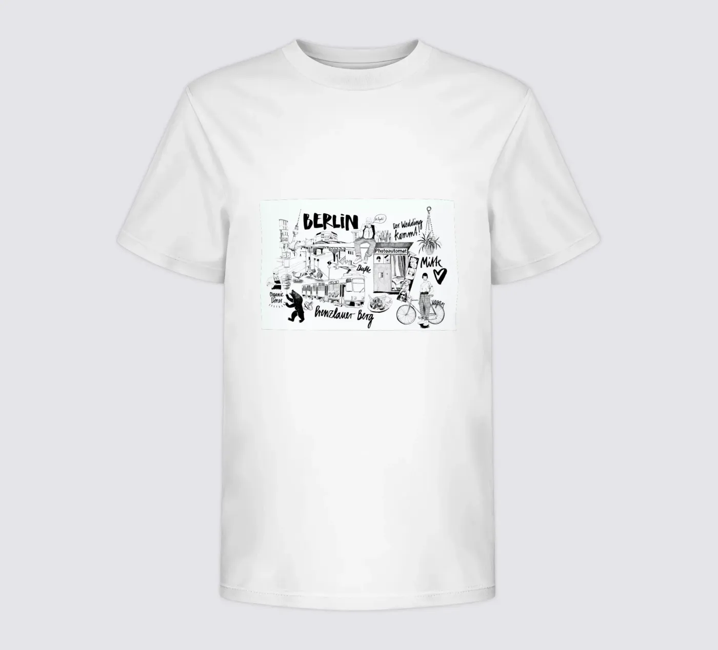 BERLIN 2 t-shirt bambini da Ekaterina Koroleva