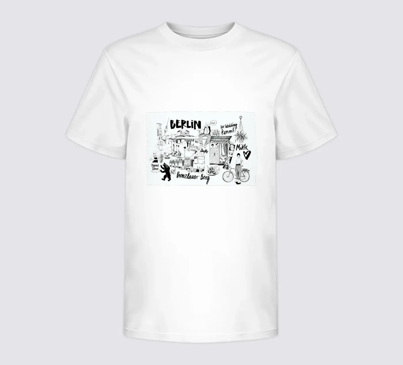 BERLIN 2 t-shirt bambini da Ekaterina Koroleva
