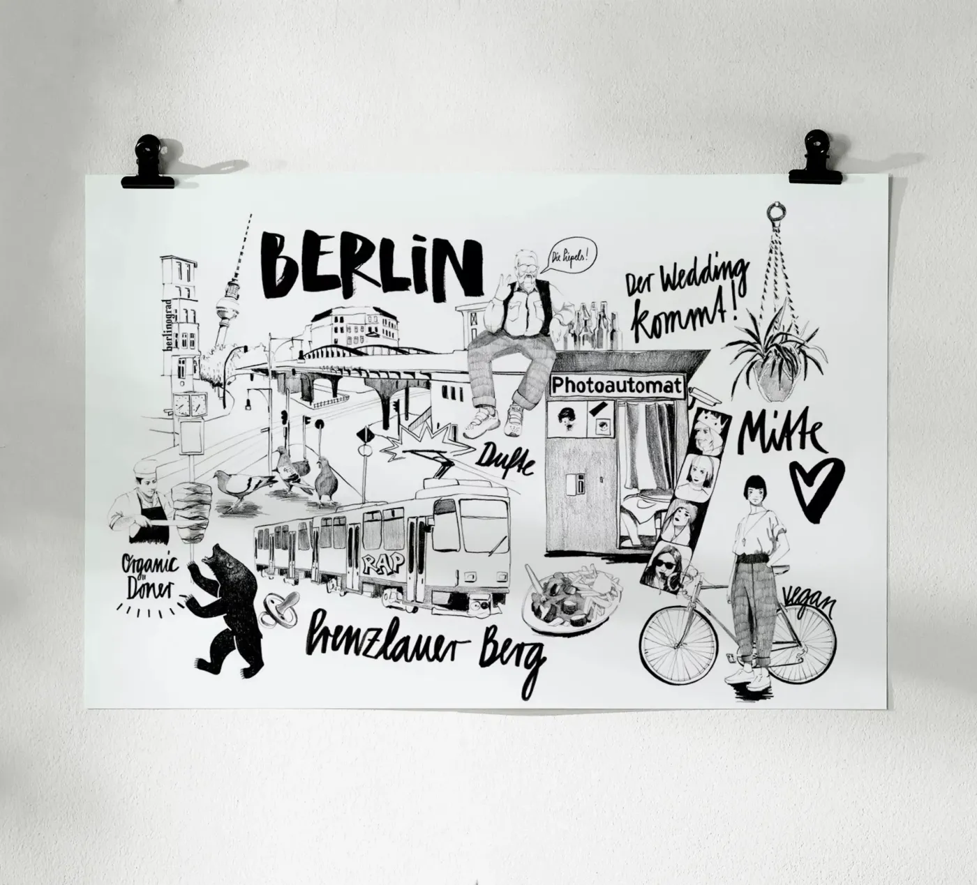 BERLIN 2 poster da Ekaterina Koroleva