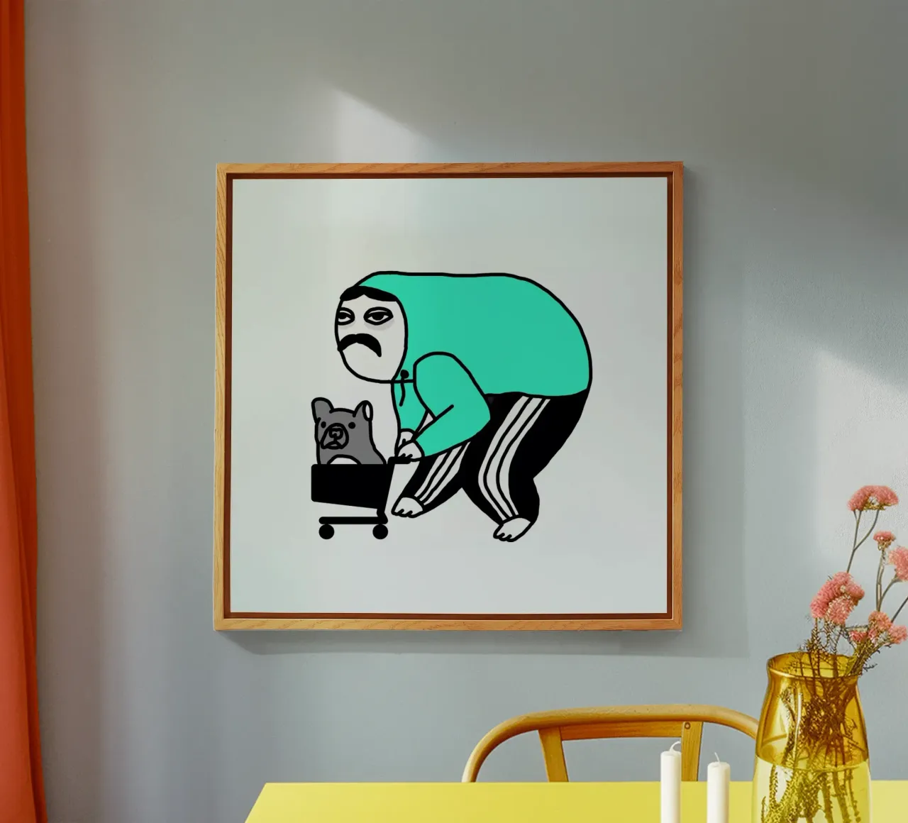 Shopping acryl van Herzette