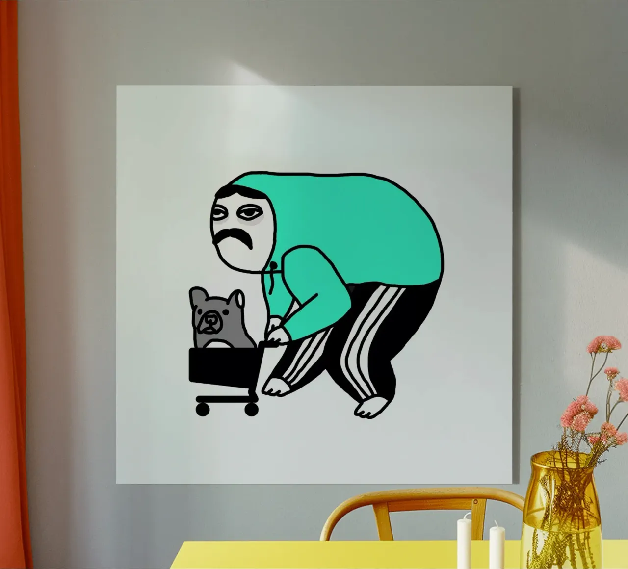 Shopping acryl van Herzette