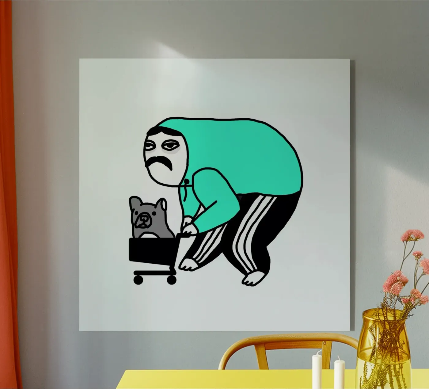 Shopping plexiglas de Herzette