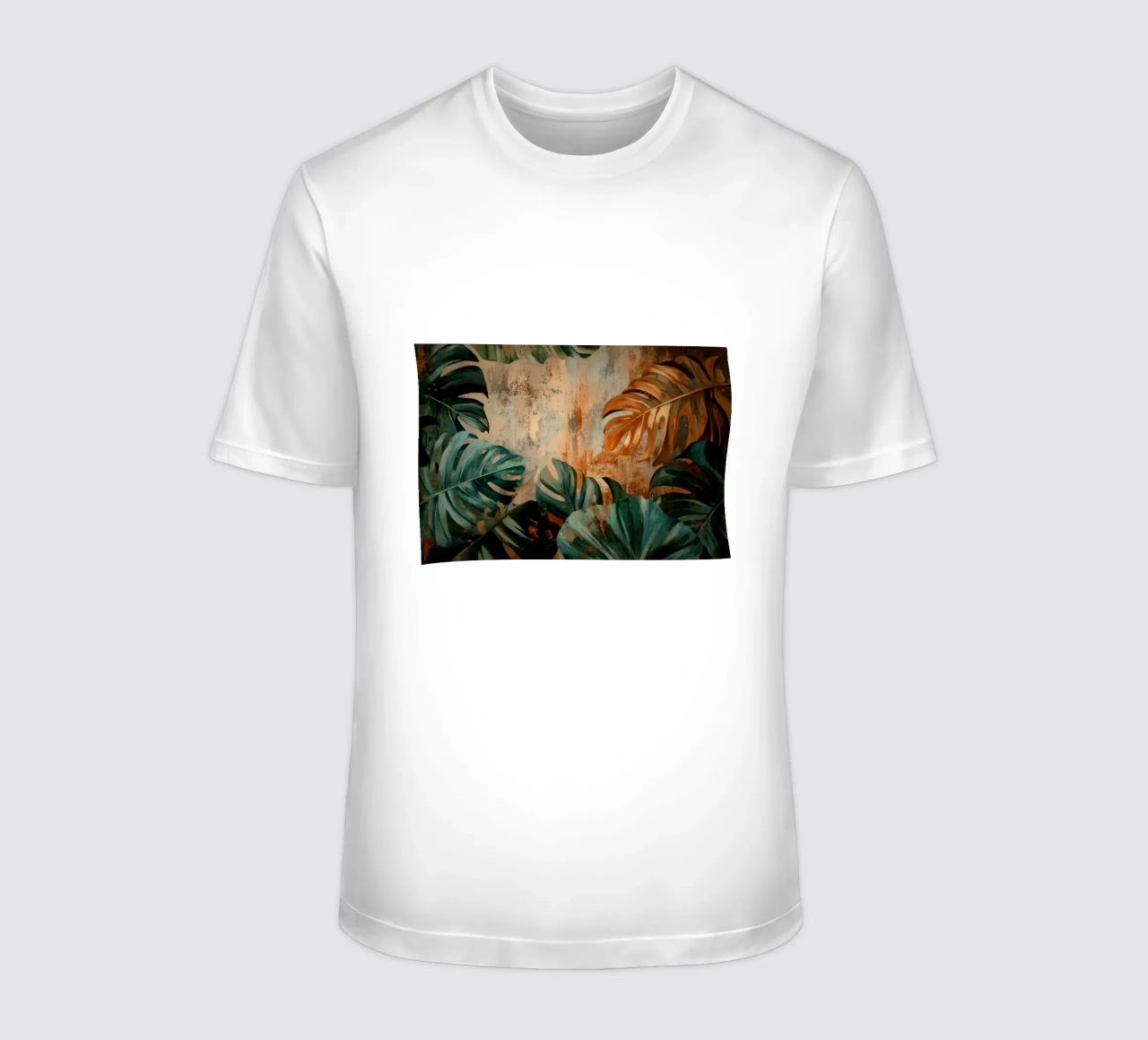 Monstera rústica Jungle Vibes camiseta de Modern Muse