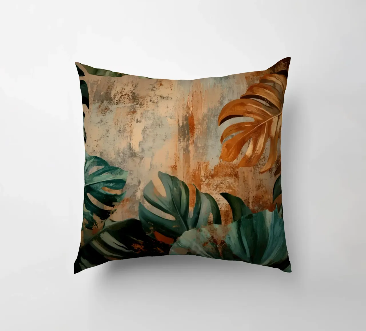 Monstera rustica Vibrazioni della giungla cuscino da Modern Muse