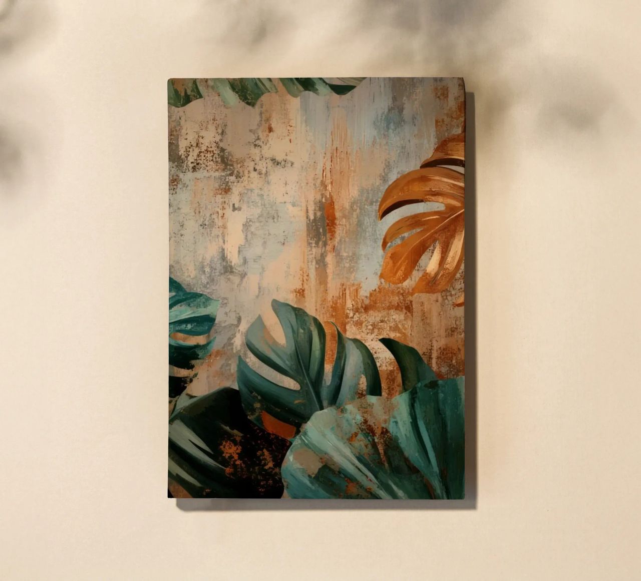 Rustic Monstera Jungle Vibes notebook by Modern Muse