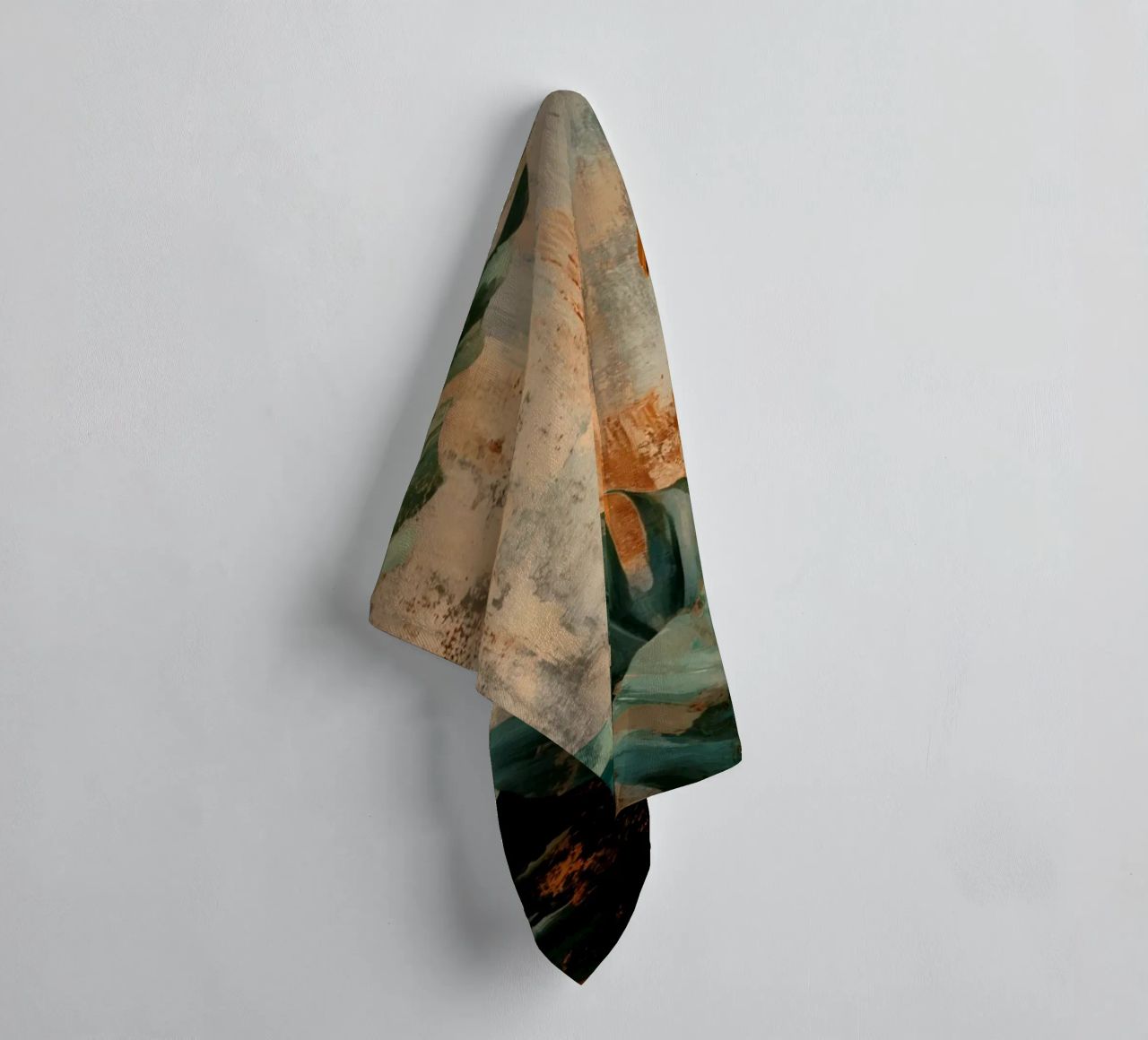 Rustic Monstera Jungle Vibes towel by Modern Muse