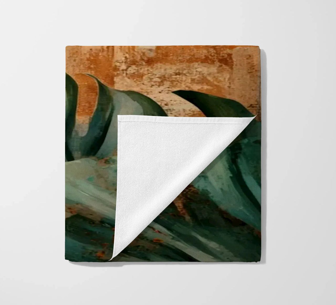 Rustic Monstera Jungle Vibes beach towel by Modern Muse