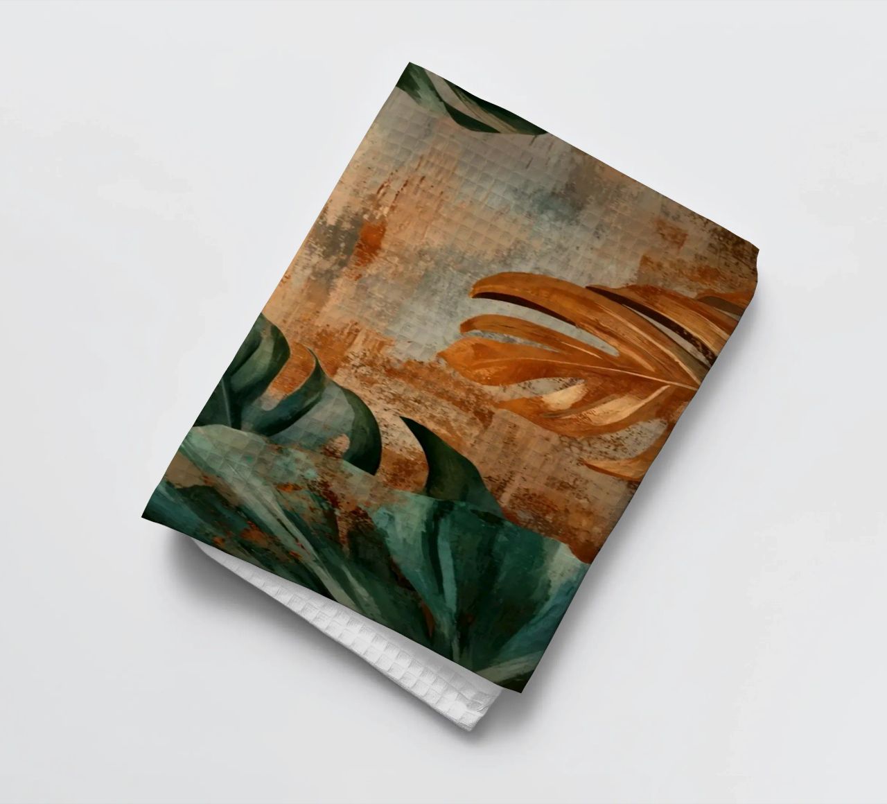 Monstera rustique Jungle Vibes torchon de Modern Muse