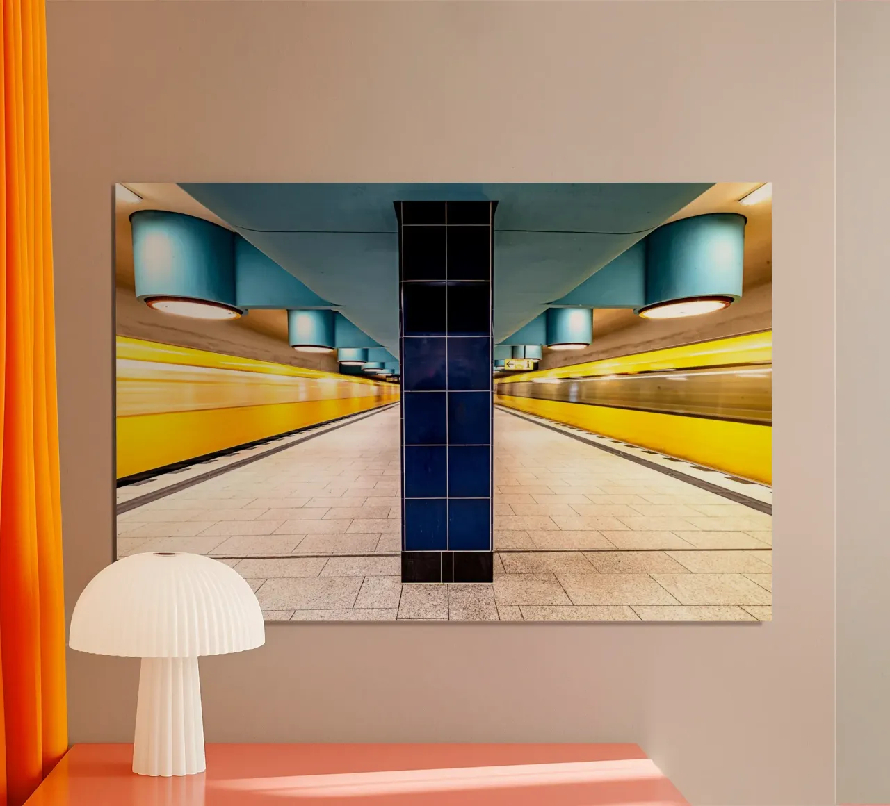 23 Città poster con telaio in alluminio da Bttn
