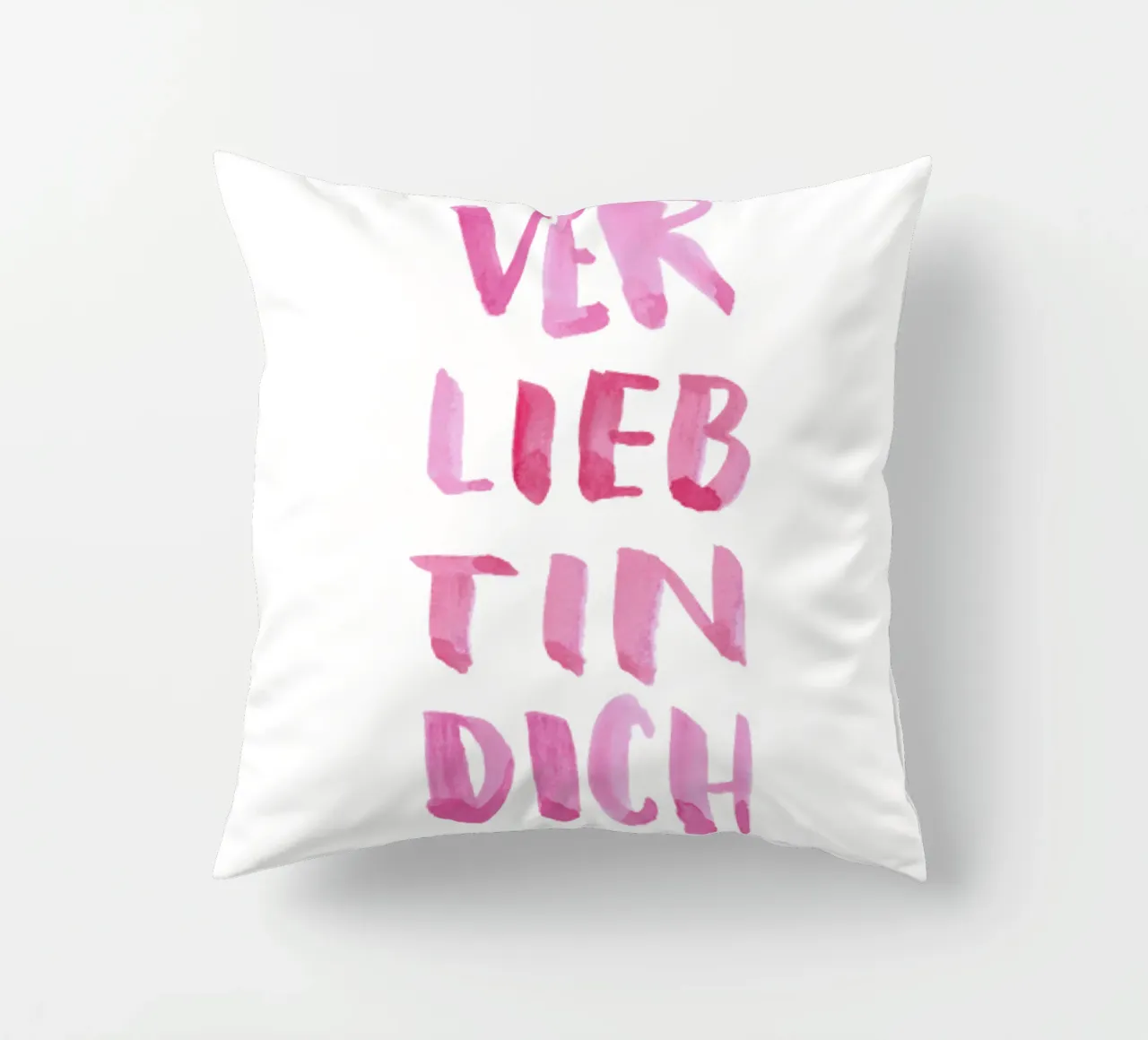 Verliebt cuscino da Brushmeetspaper