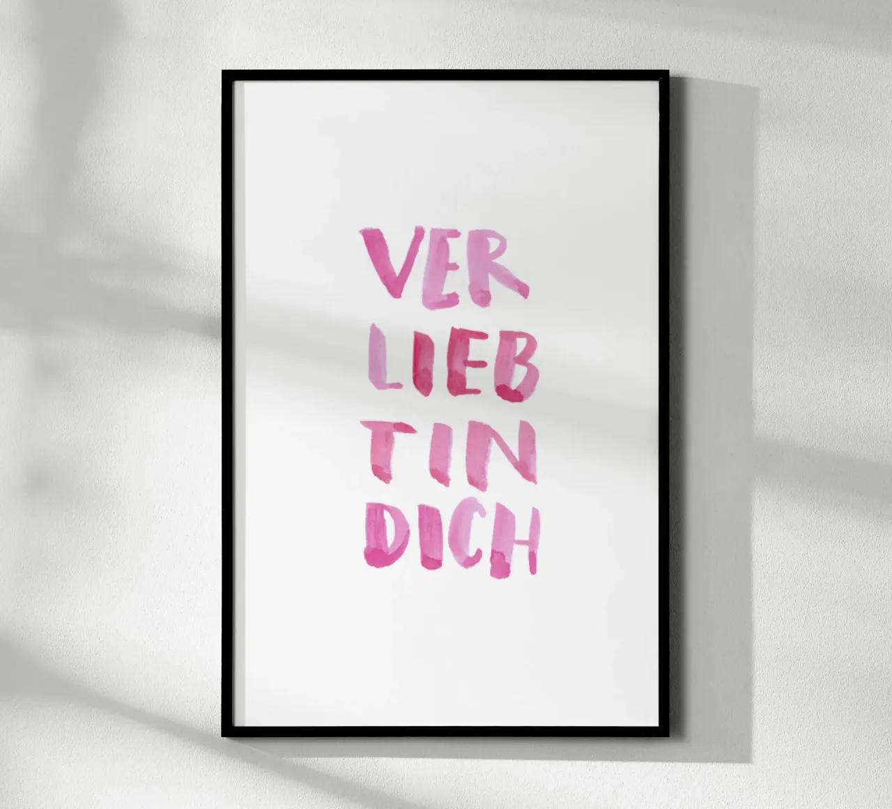 Verliebt poster da Brushmeetspaper