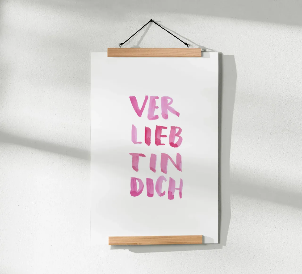 Verliebt poster da Brushmeetspaper