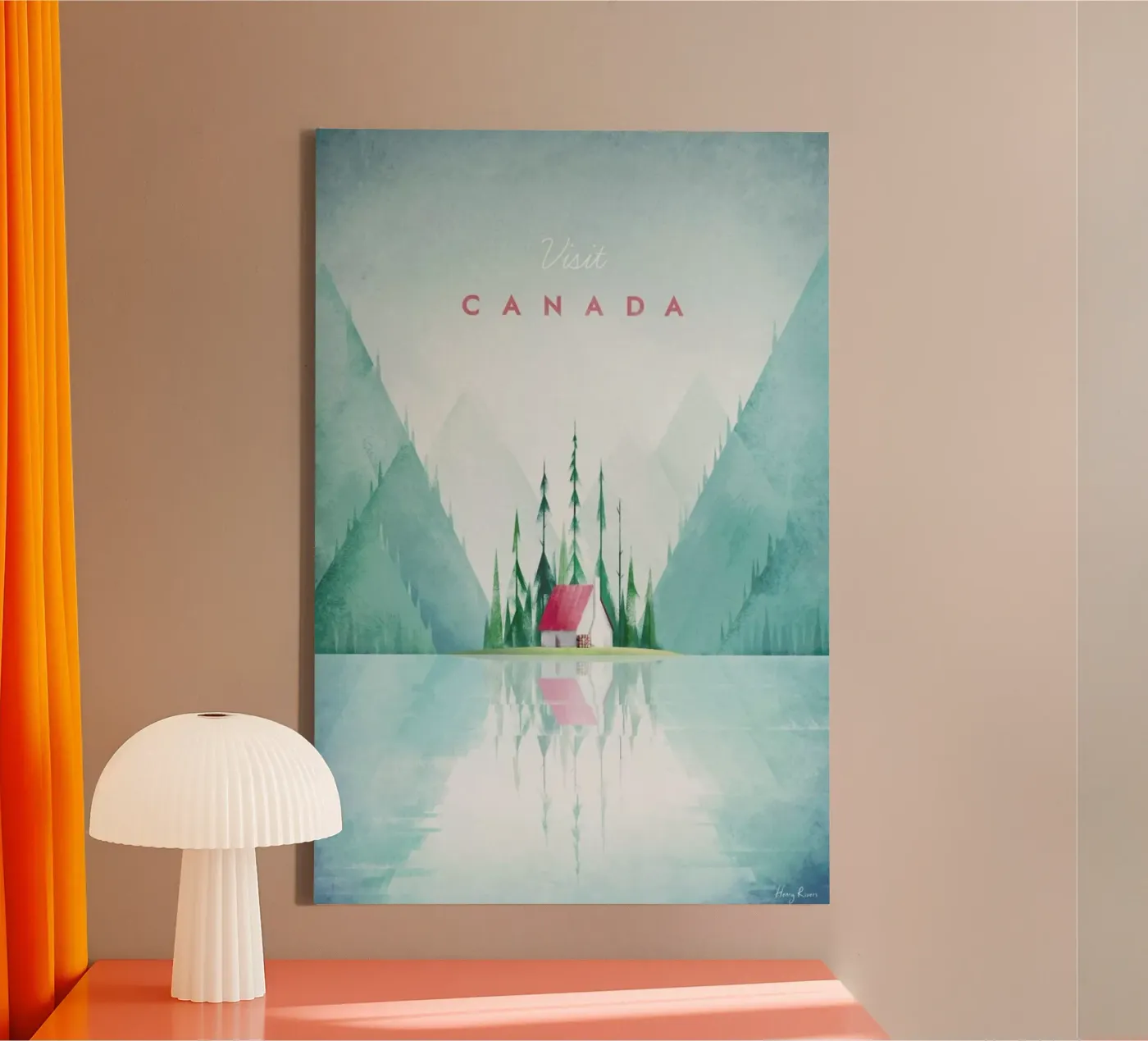 Canada canvas van Henry Rivers