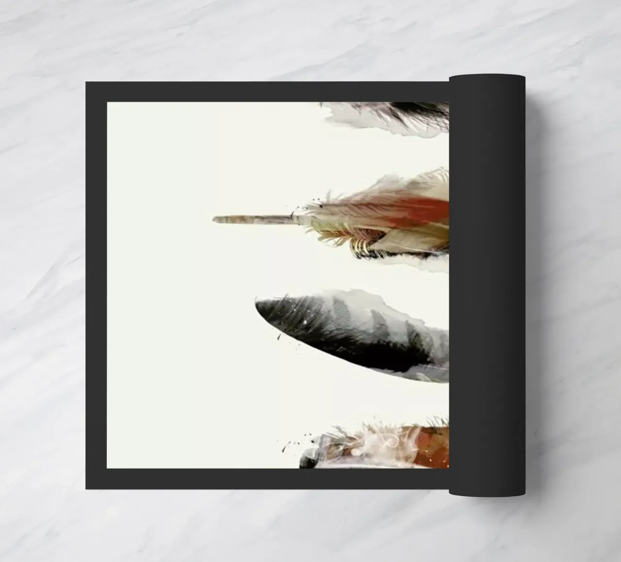 Free Fall Feathers zerbino da Brian Buckley