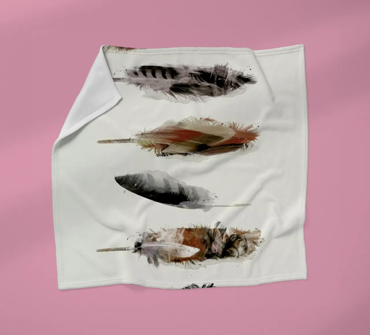 Free Fall Feathers coperta in pile da Brian Buckley