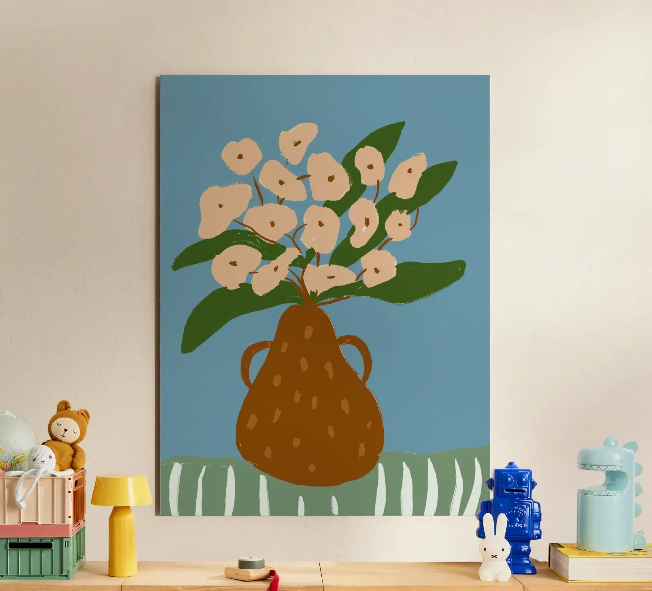 Pear Vase alluminio dibond da treechild