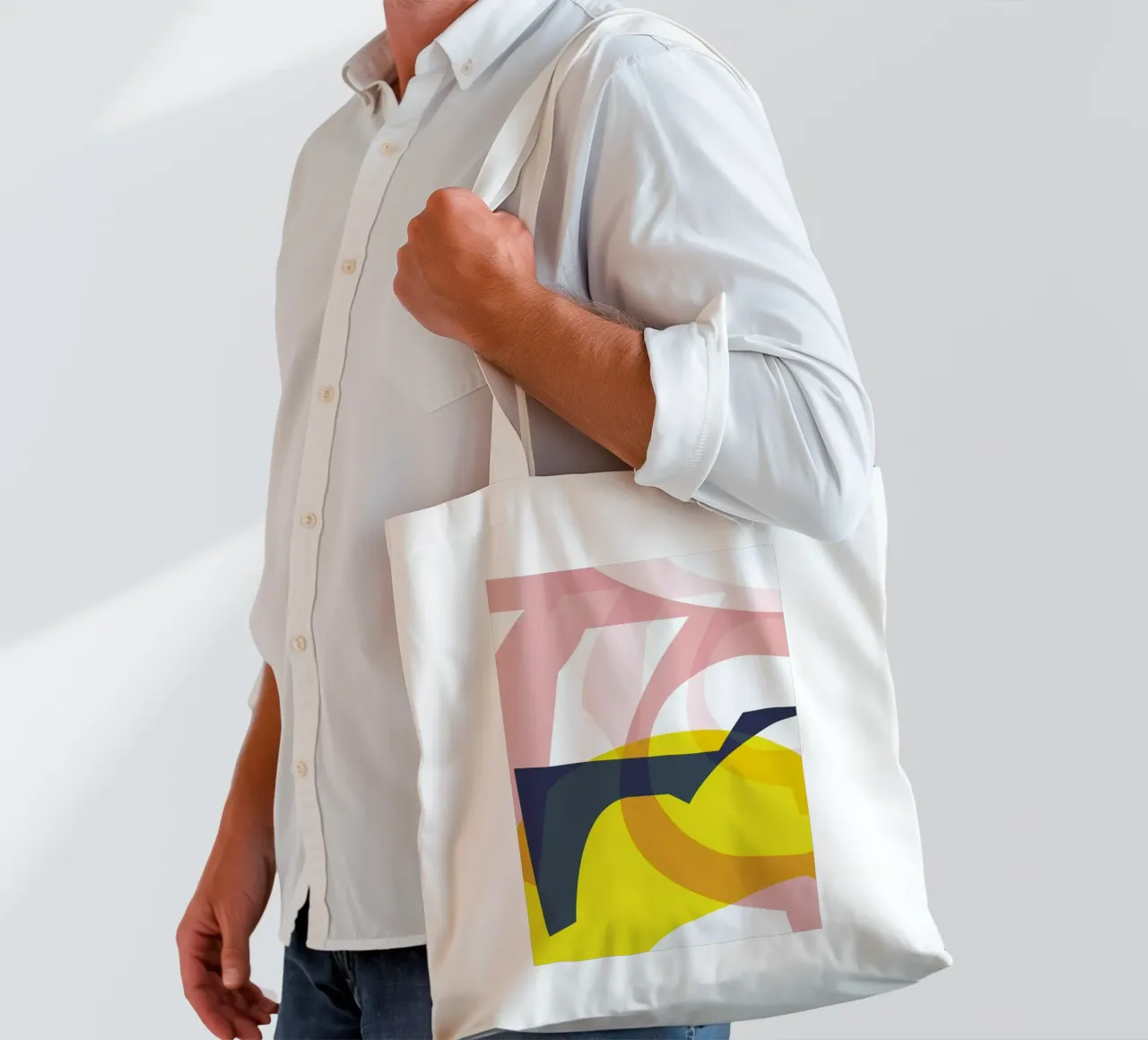 Composite 4 borsa in juta da Jonathan Lawes