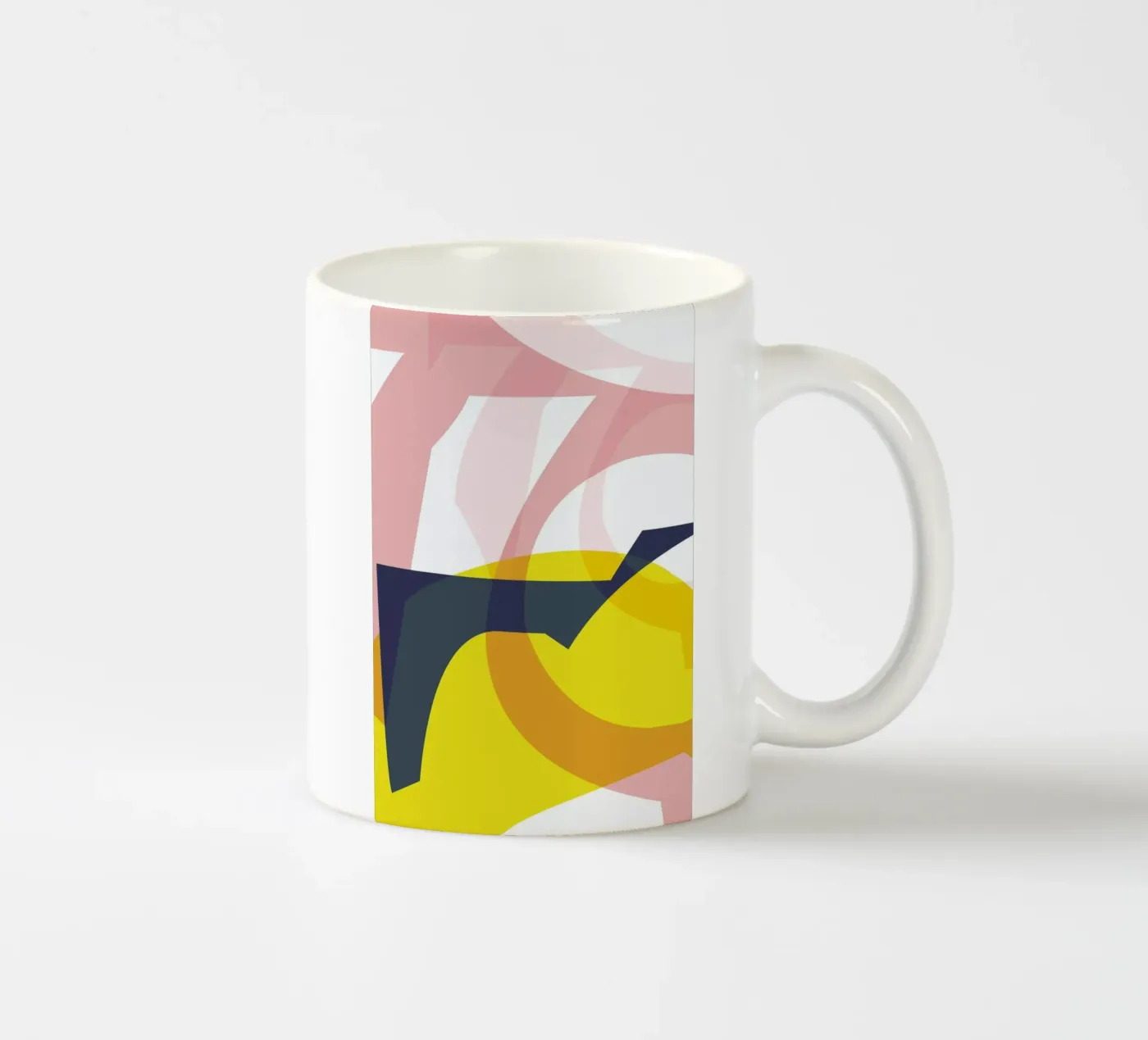 Composite 4 ceramic mug by Jonathan Lawes