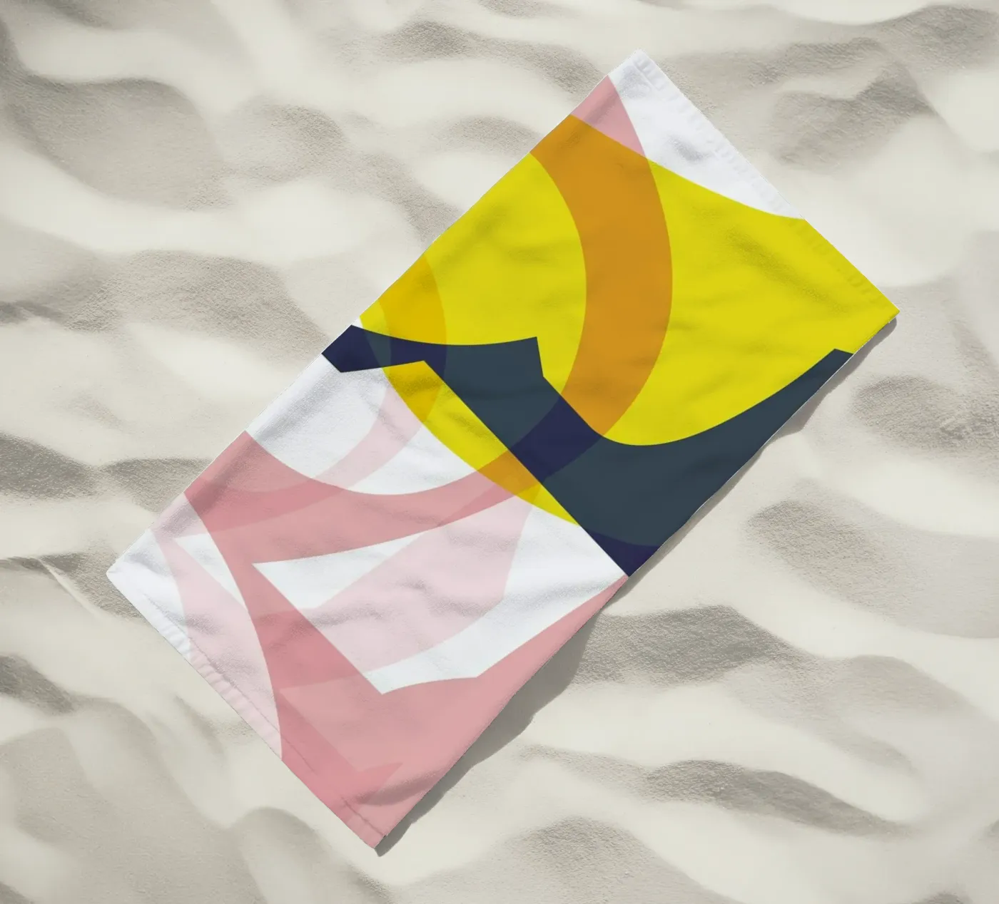 Composite 4 beach towel by Jonathan Lawes
