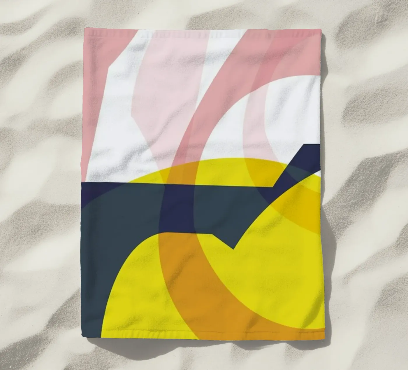 Composite 4 beach towel by Jonathan Lawes
