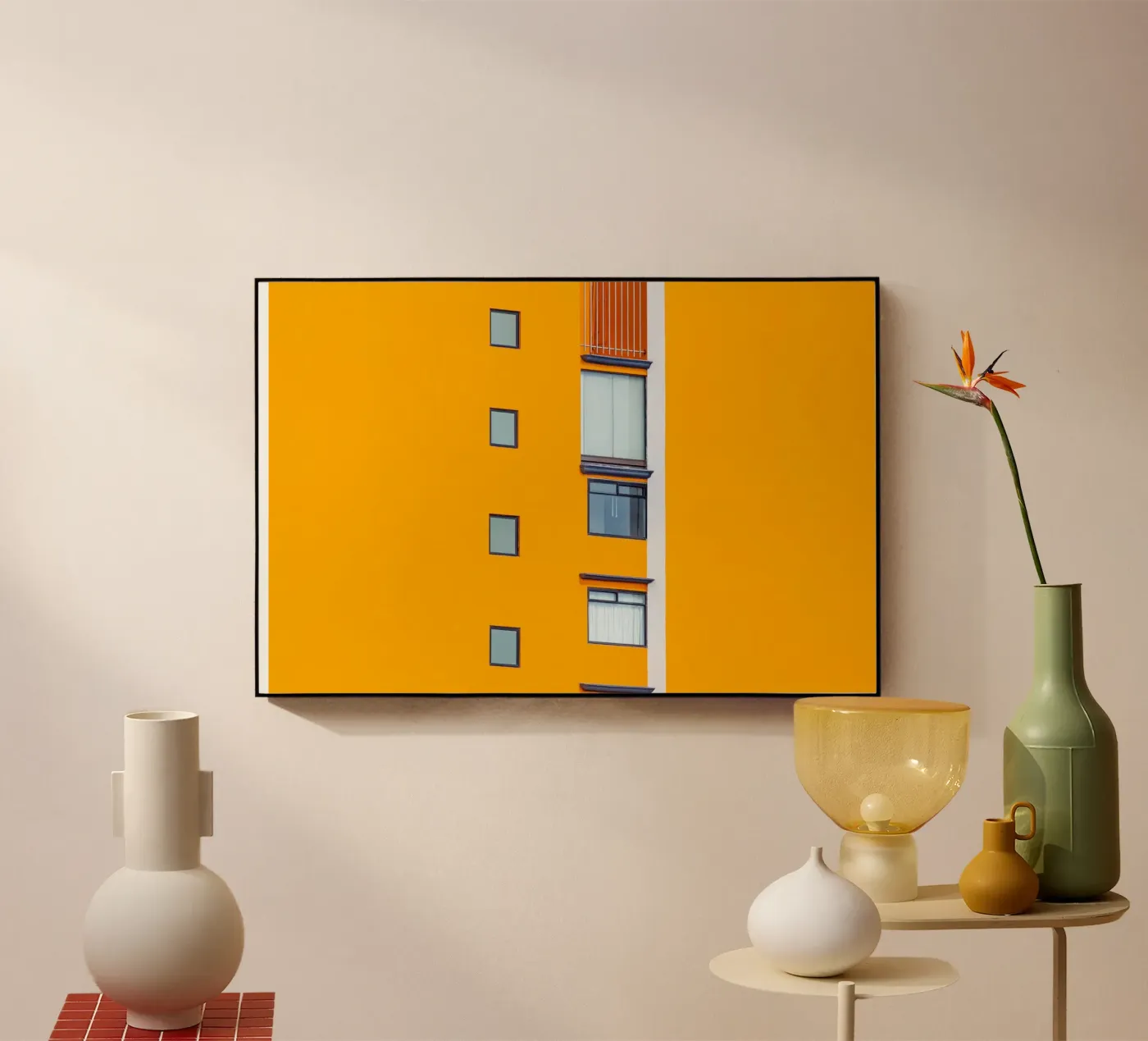 36 City acrylic glass by Bttn