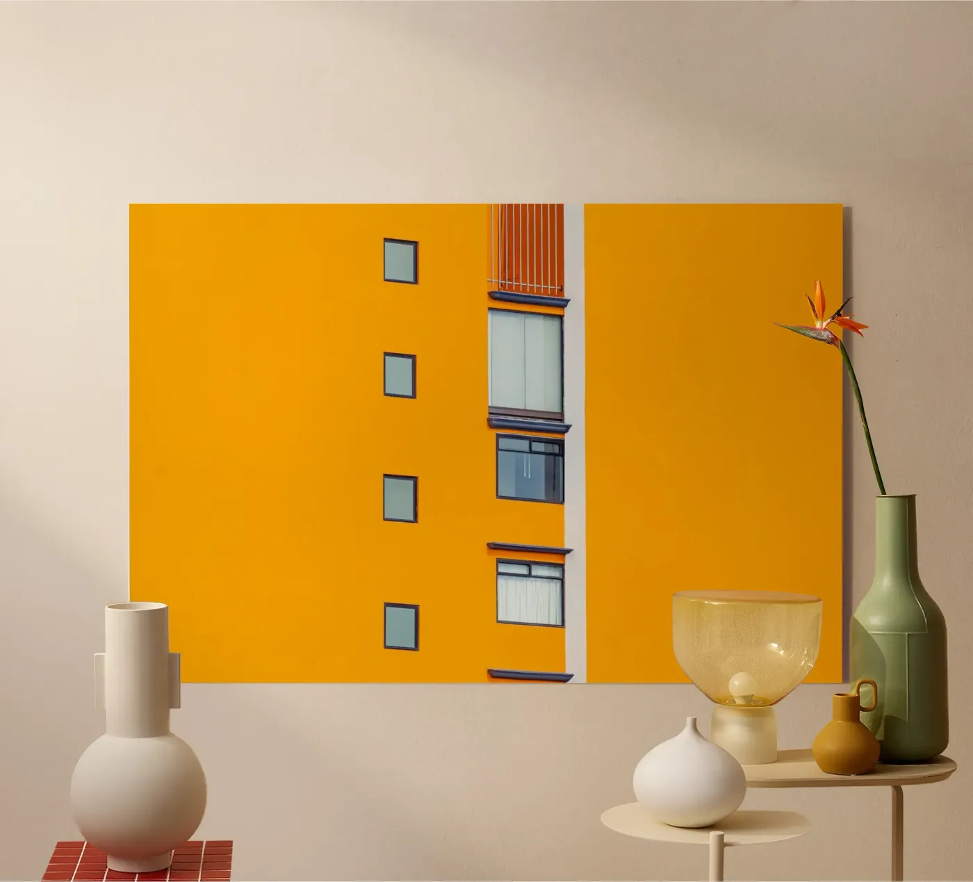 36 City acrylic glass by Bttn