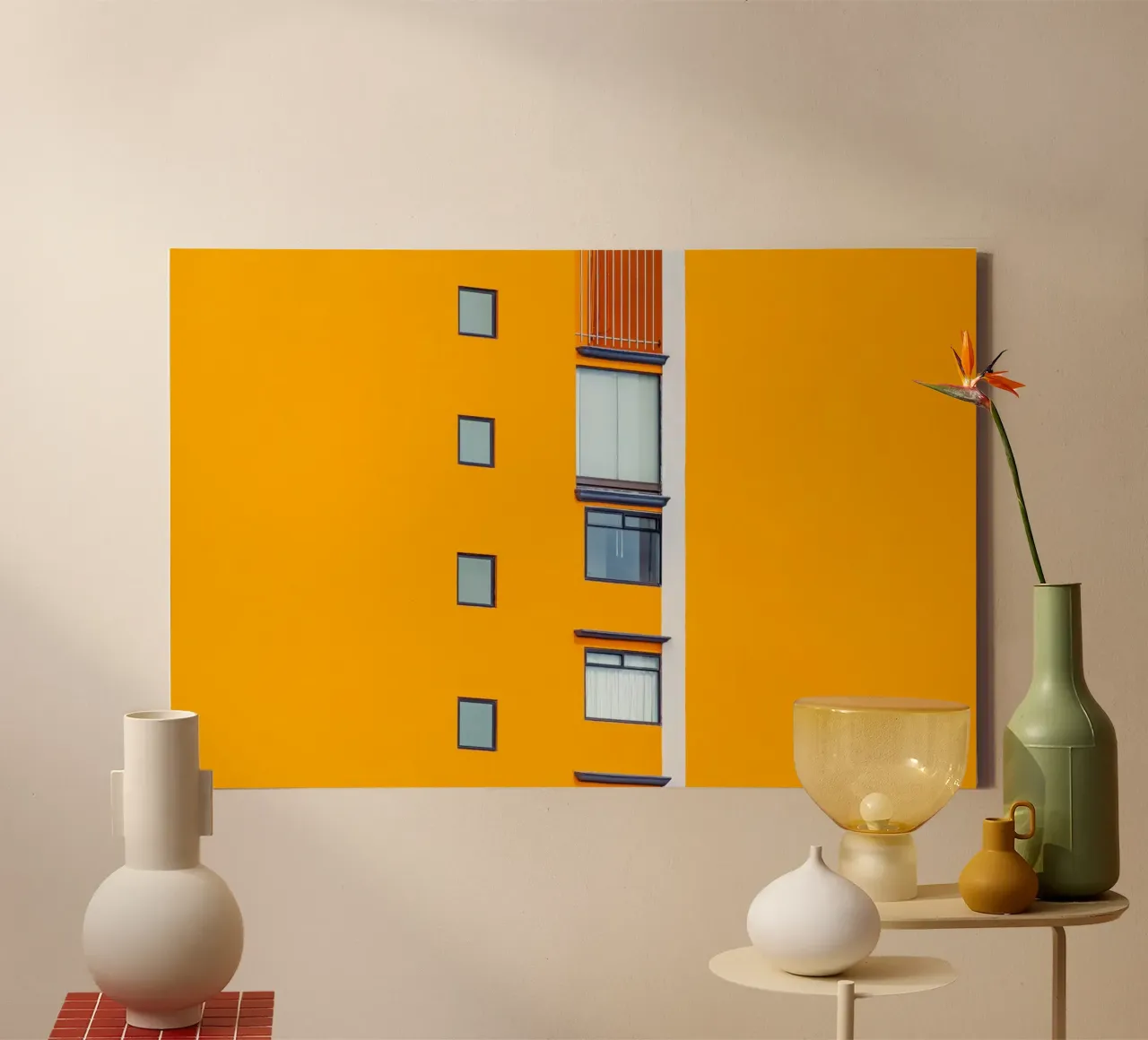 36 Stadt Leinwand von Bttn