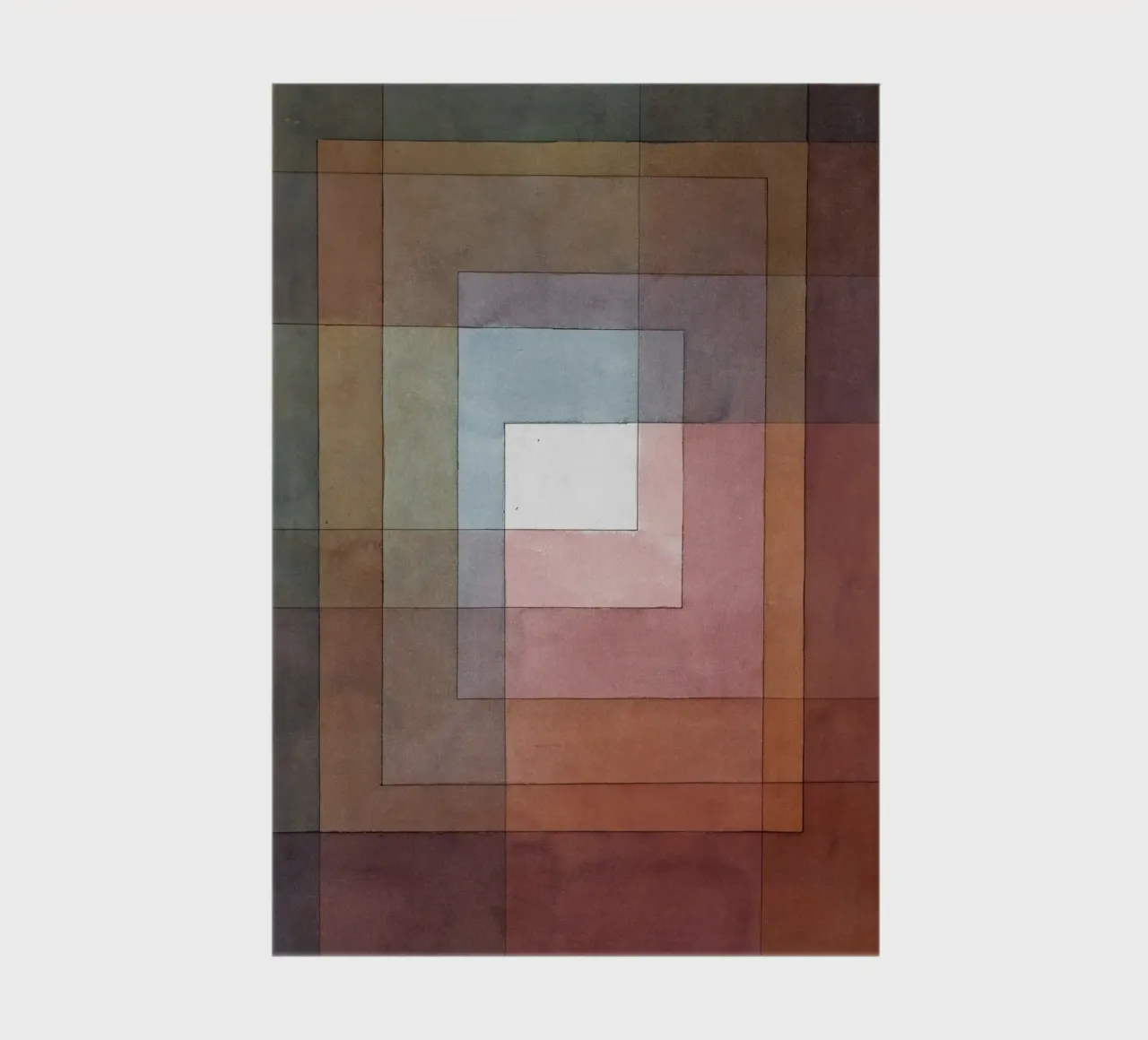 Paul Klee - Polyphonically coloured white notebook by Timeless Artworks
