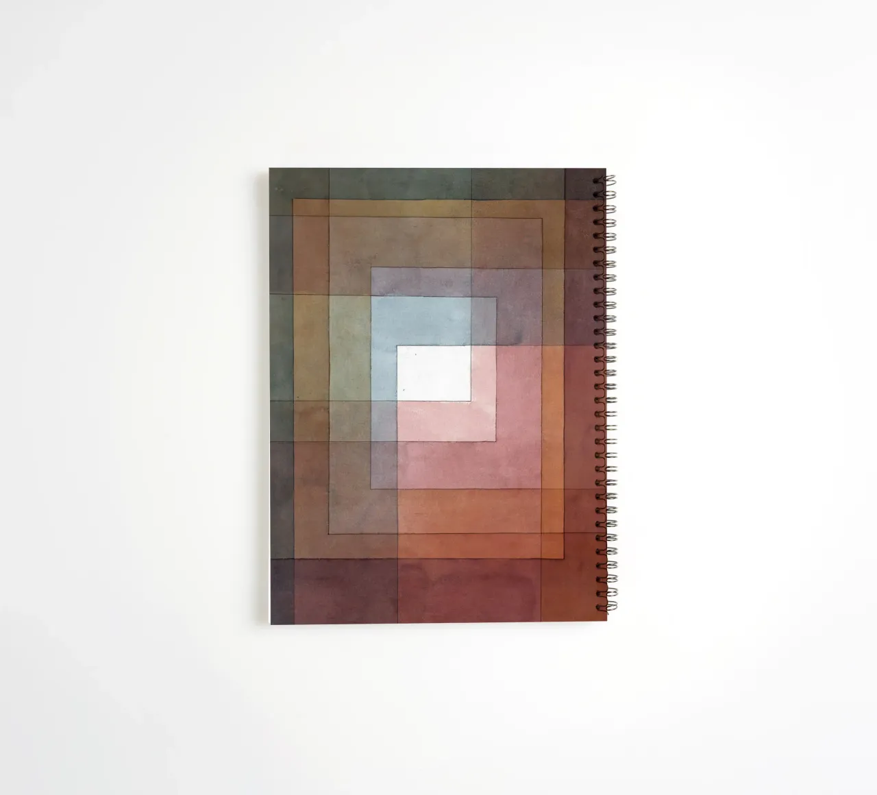 Paul Klee - Polyphonically coloured white spiral notebook by Timeless Artworks