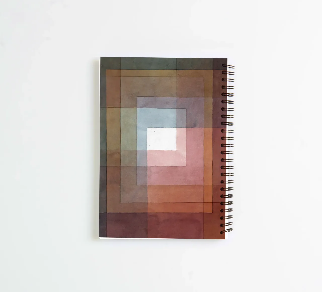 Paul Klee - Polyphonically coloured white spiral notebook by Timeless Artworks