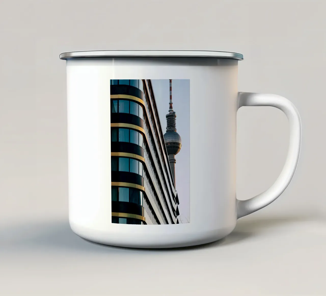 37 Città tazza in smalto da Bttn