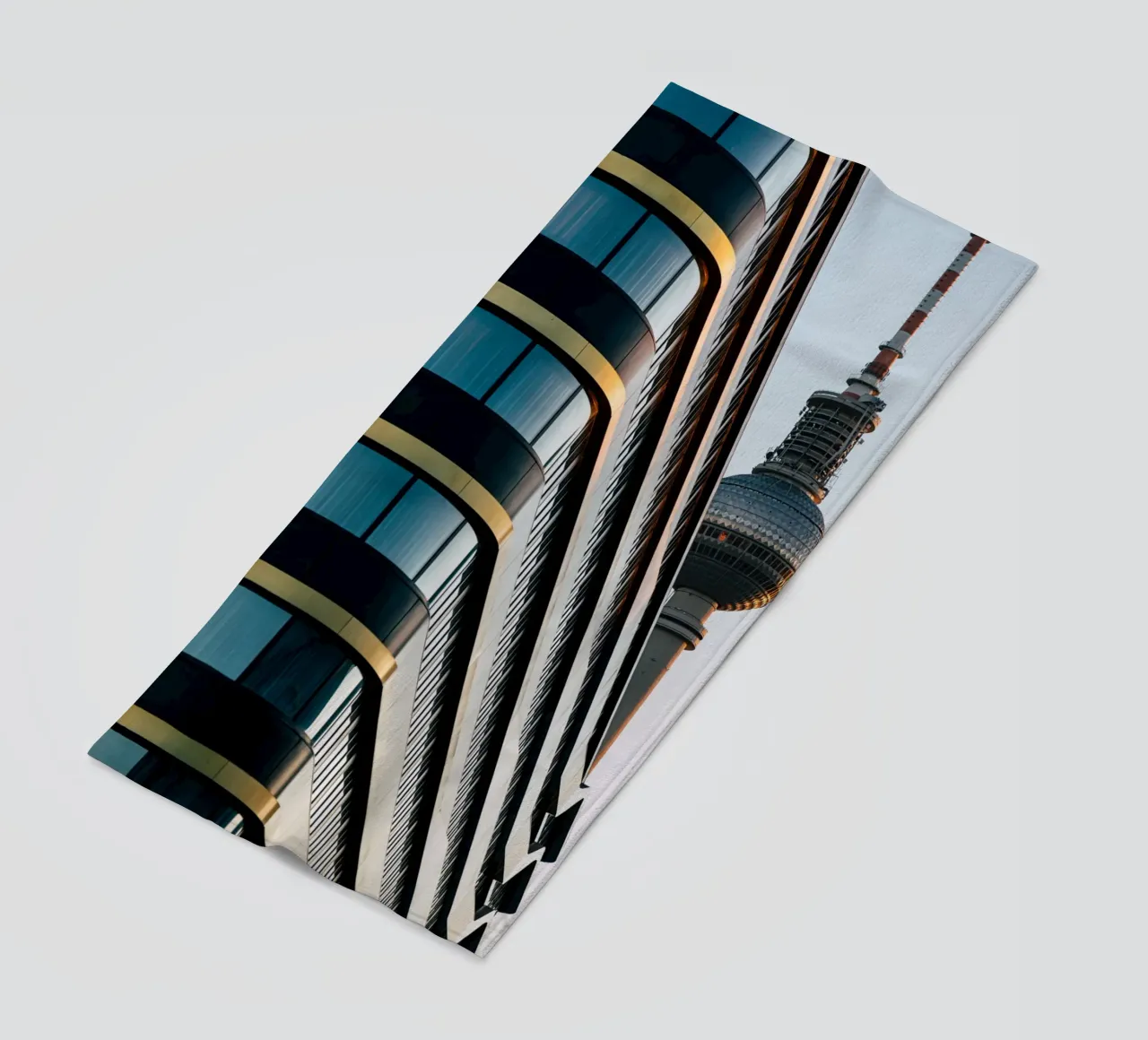 37 City beach towel by Bttn