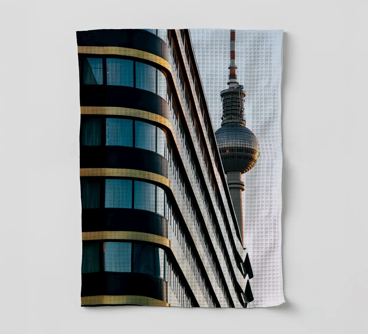 37 City tea towel by Bttn