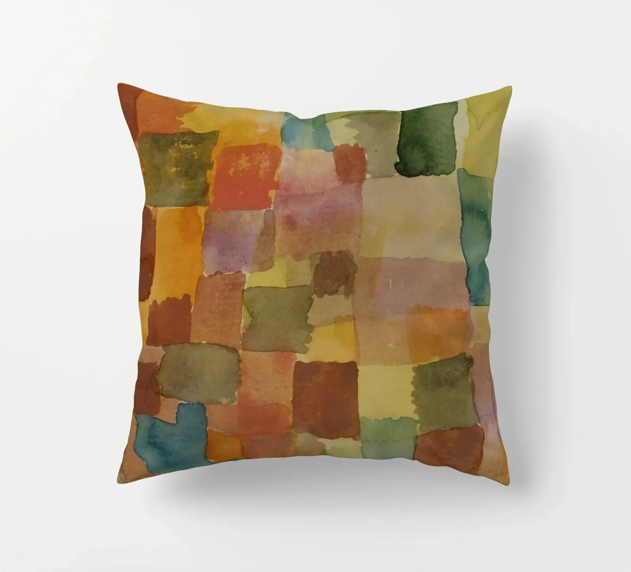 Paul Klee - Untitled, 1914 decorative cushion by Timeless Artworks