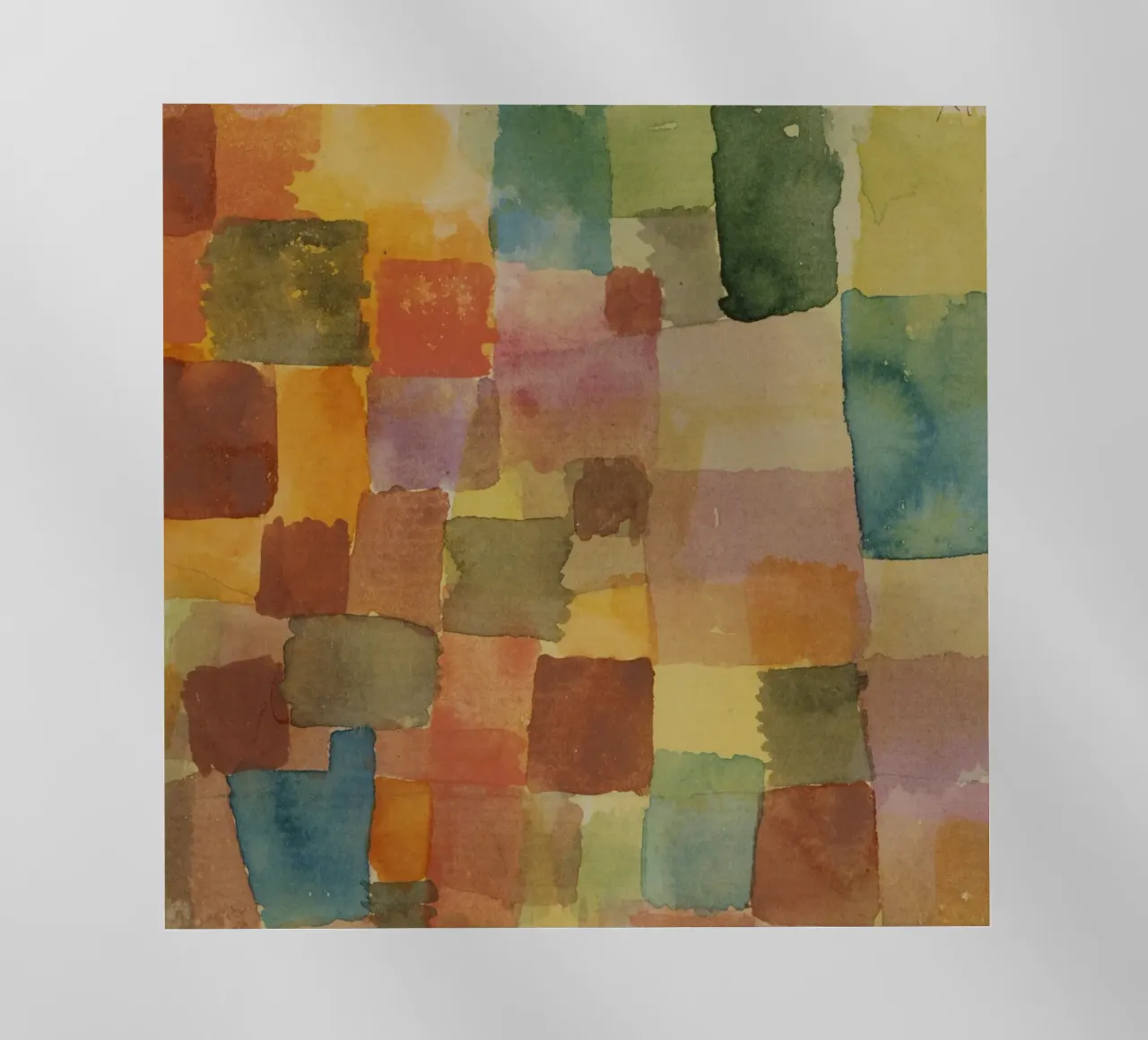 Paul Klee - Sin título, 1914 lámina retroiluminada de Timeless Artworks