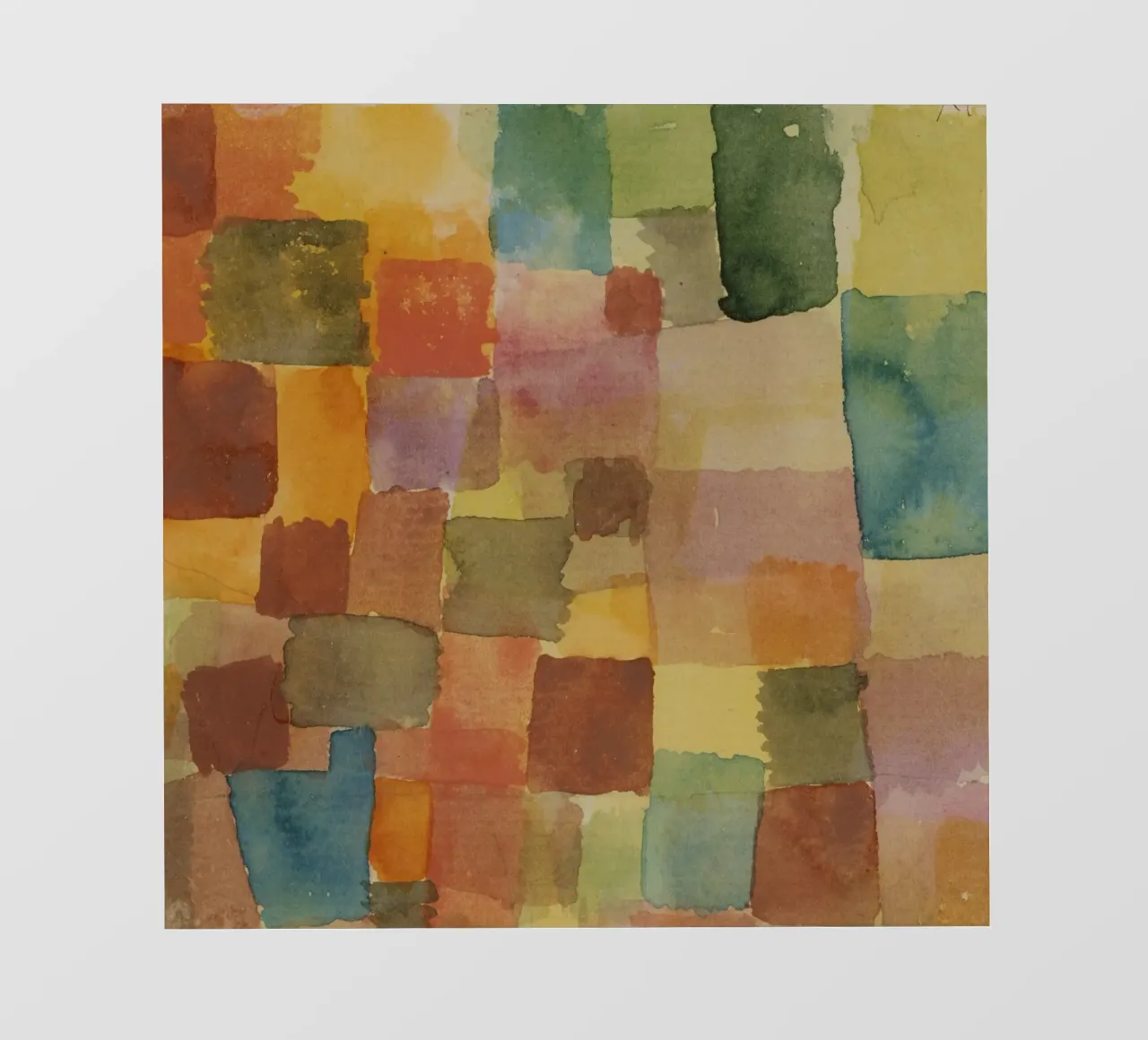 Paul Klee - Sin título, 1914 lámina retroiluminada de Timeless Artworks