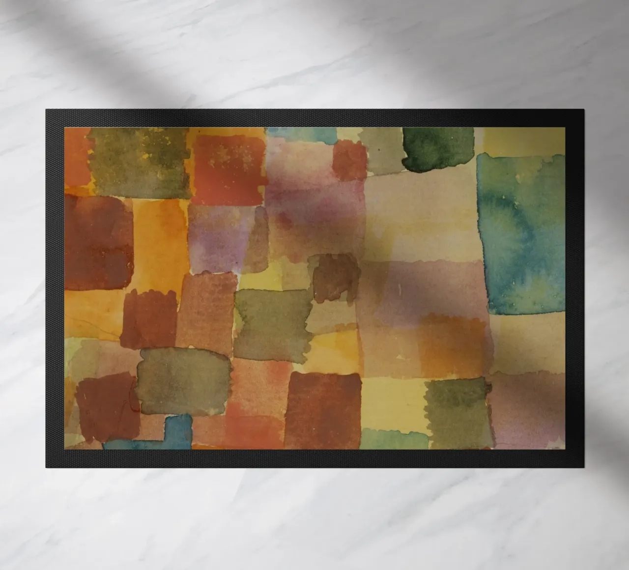 Paul Klee - Ohne Titel, 1914 Fußmatte von Timeless Artworks