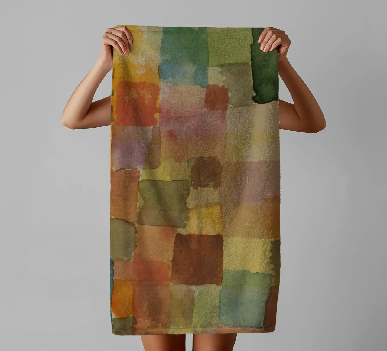 Paul Klee - Untitled, 1914 towel by Timeless Artworks