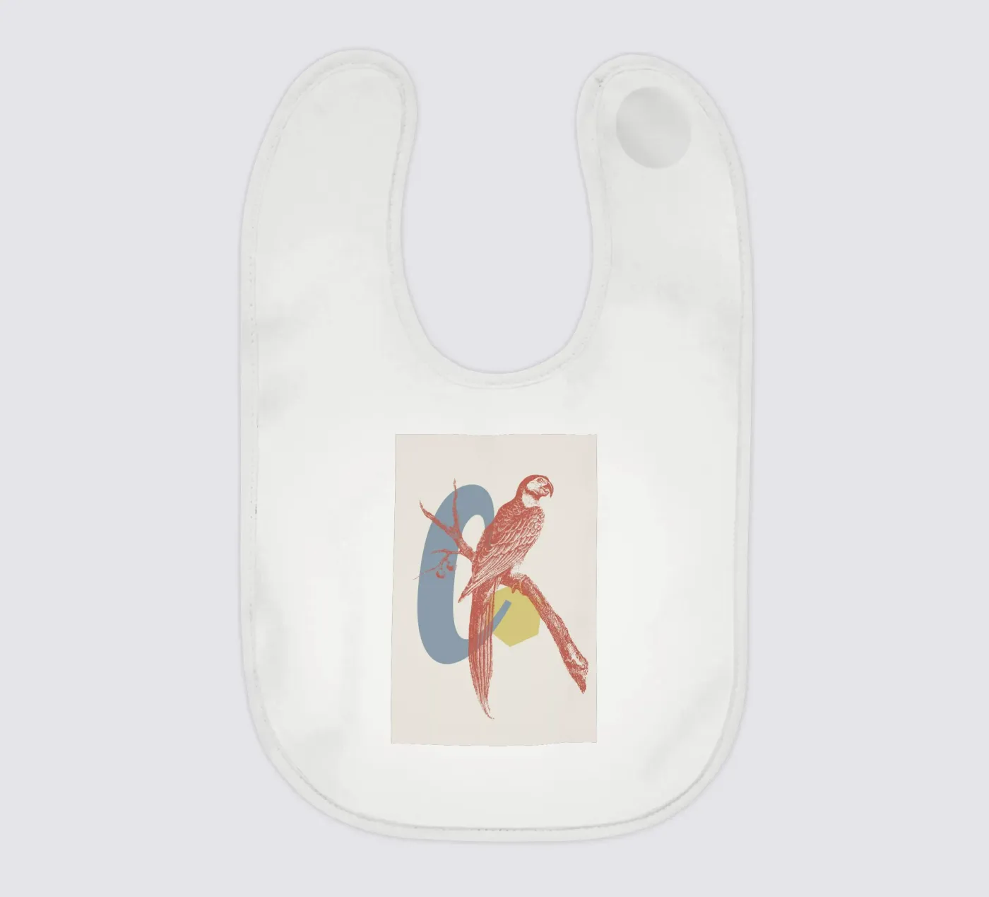 C baby bib by Froilein Juno