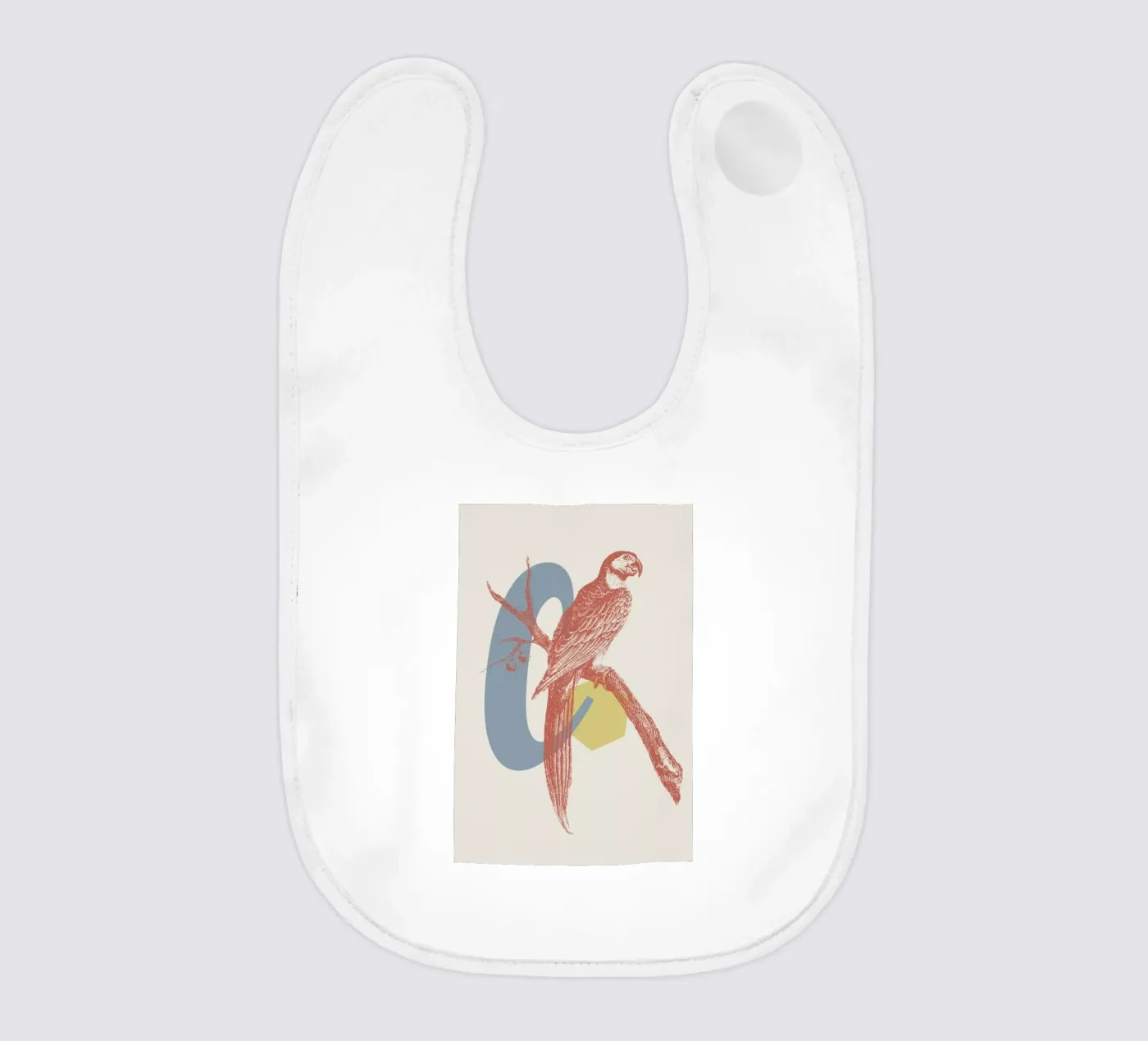 C baby bib by Froilein Juno