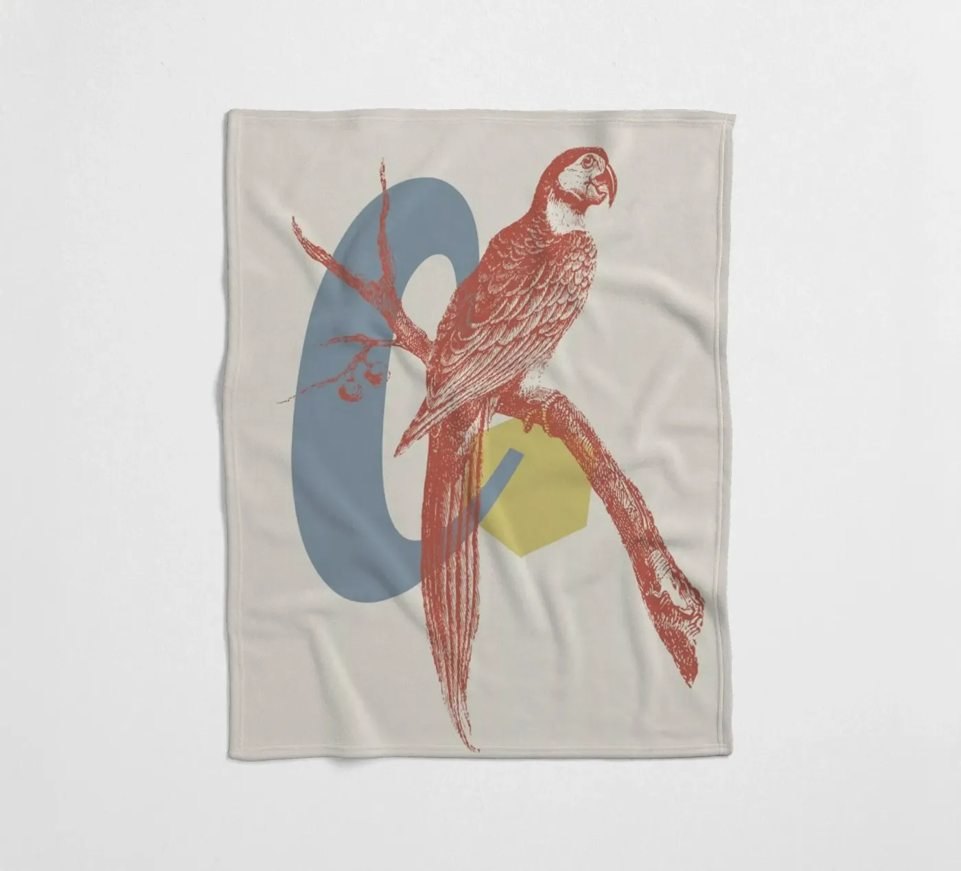 C fleece blanket by Froilein Juno