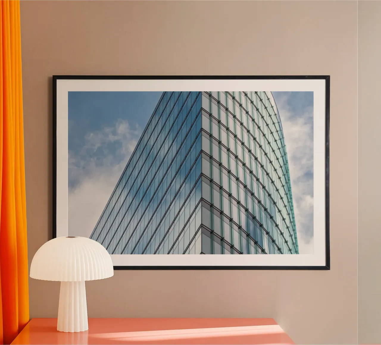 40 Stad poster met kunststof frame van Bttn