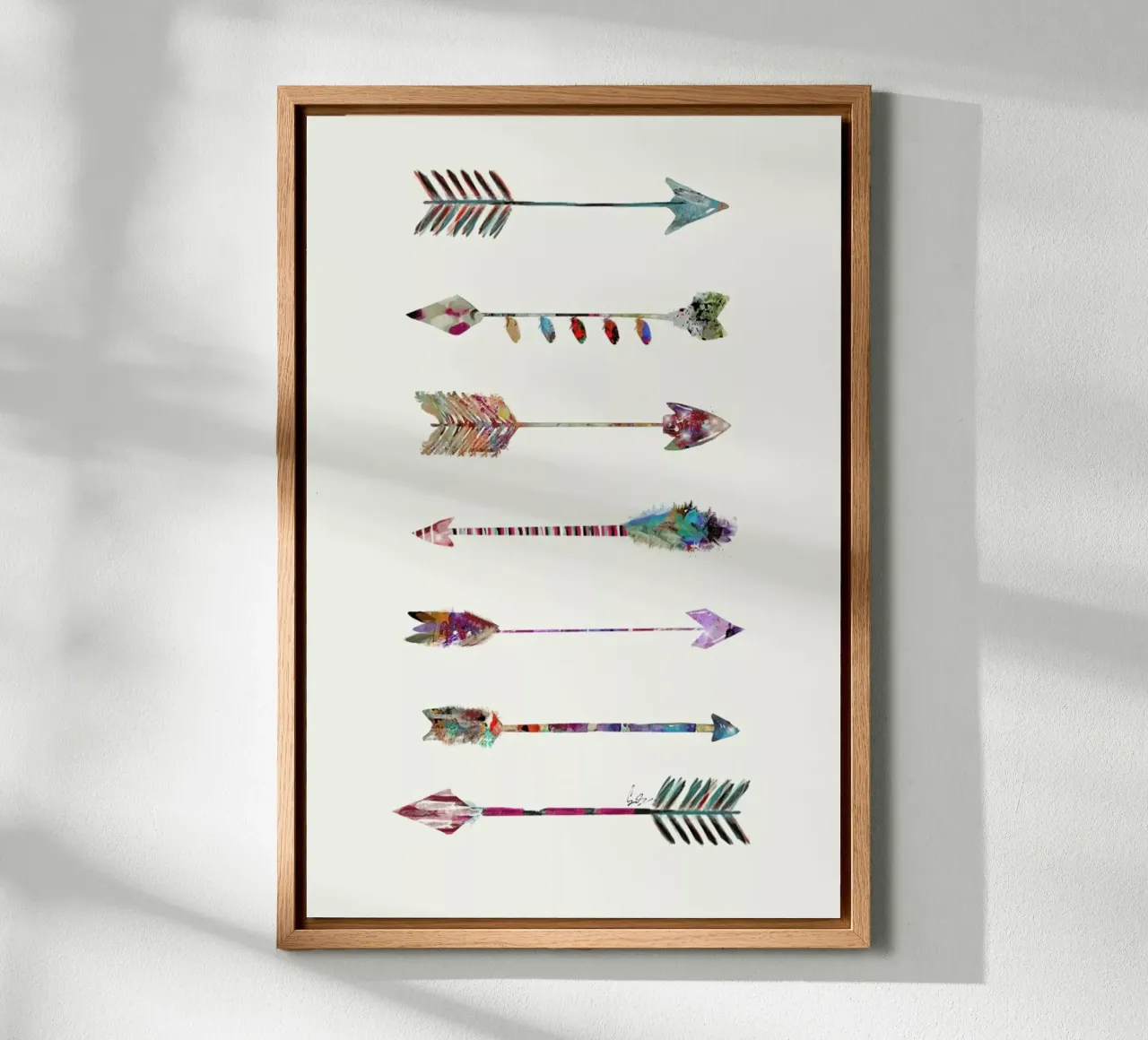 Seven Arrows alluminio dibond da Brian Buckley